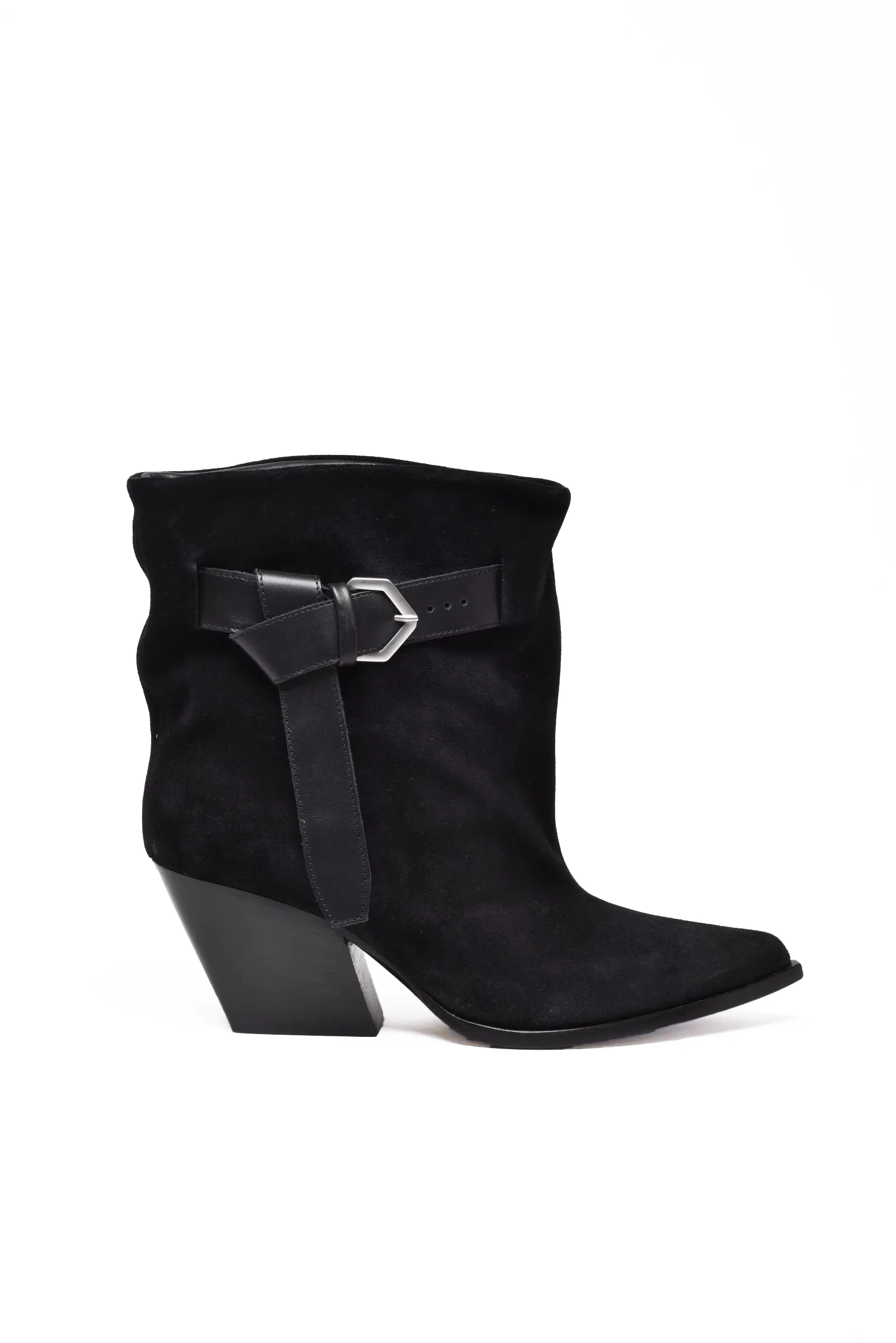 Schwarze Stiefeletten