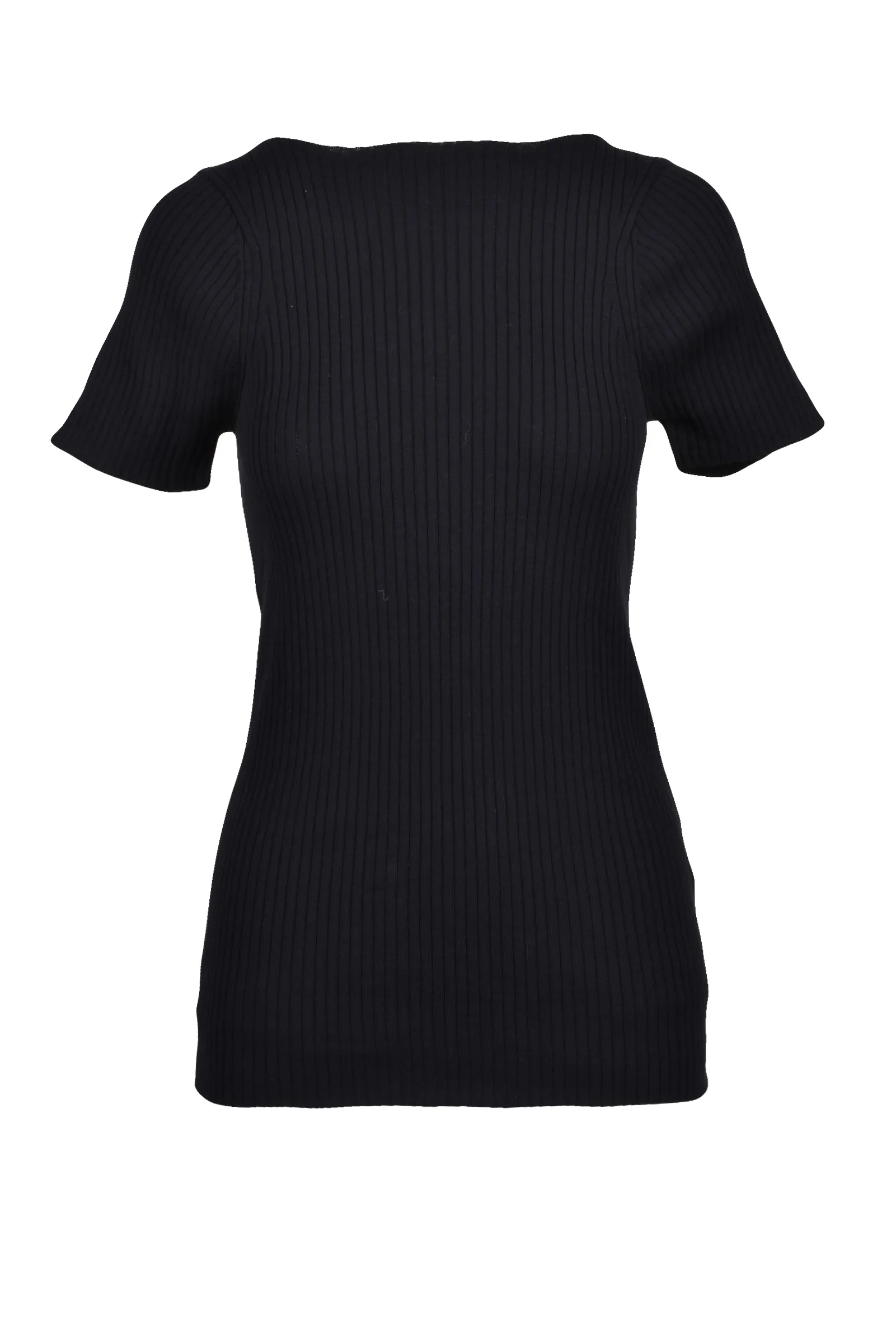 Maglia Cannettata Nero