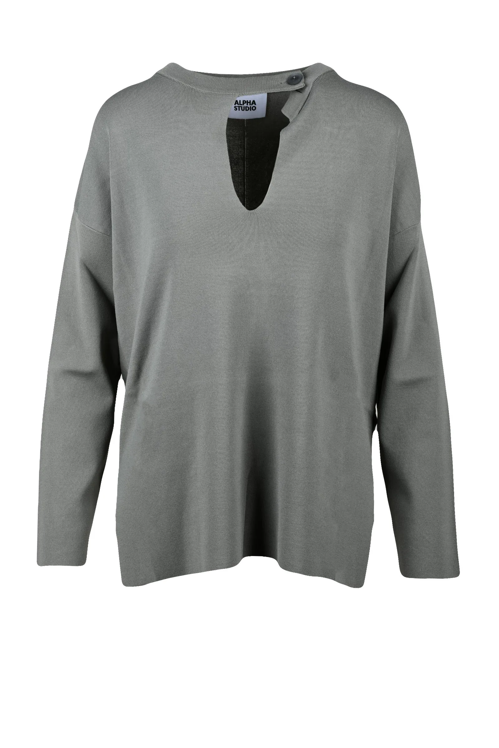 Maglia Asimmetrica Verde