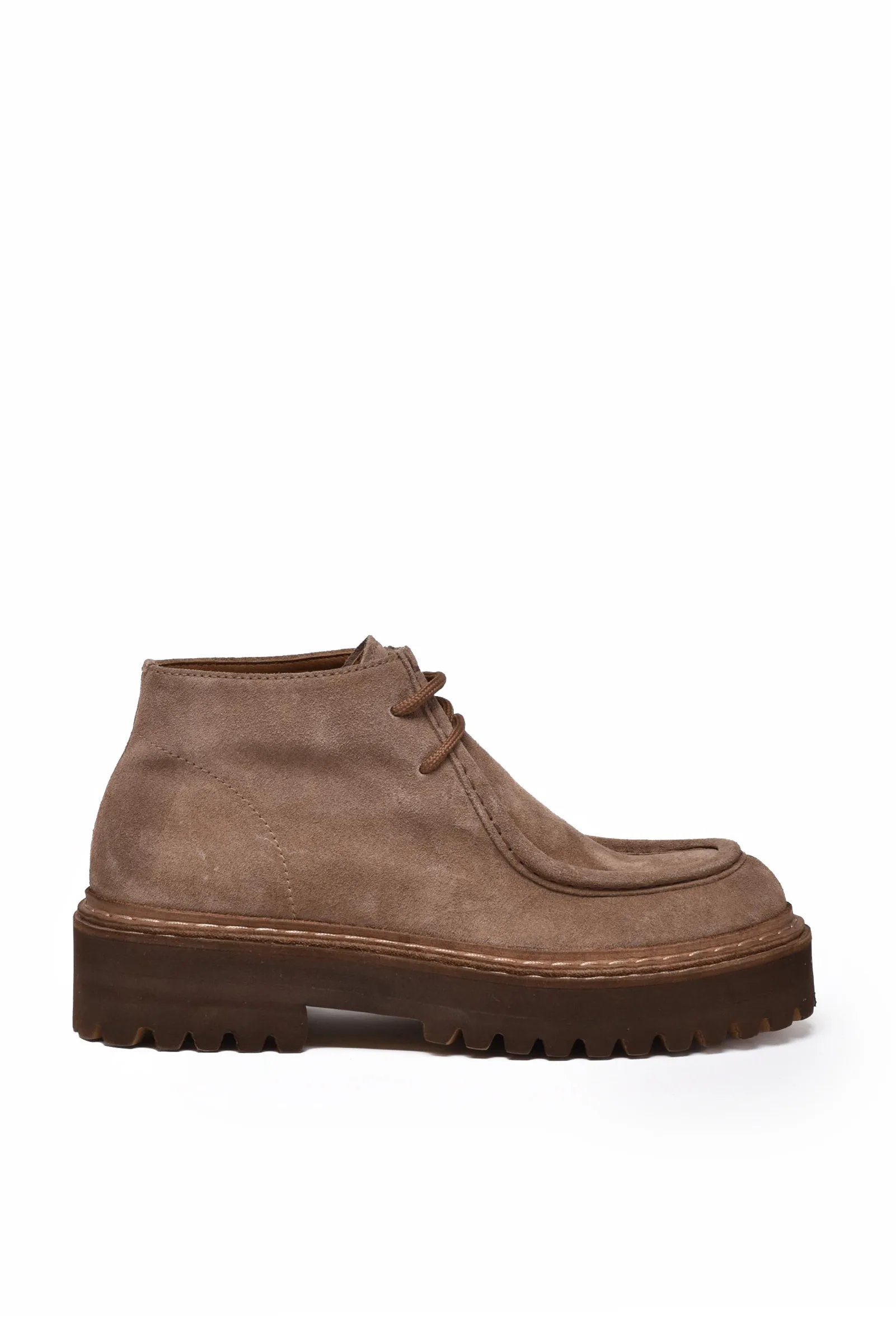 Hellblauer Stiefel