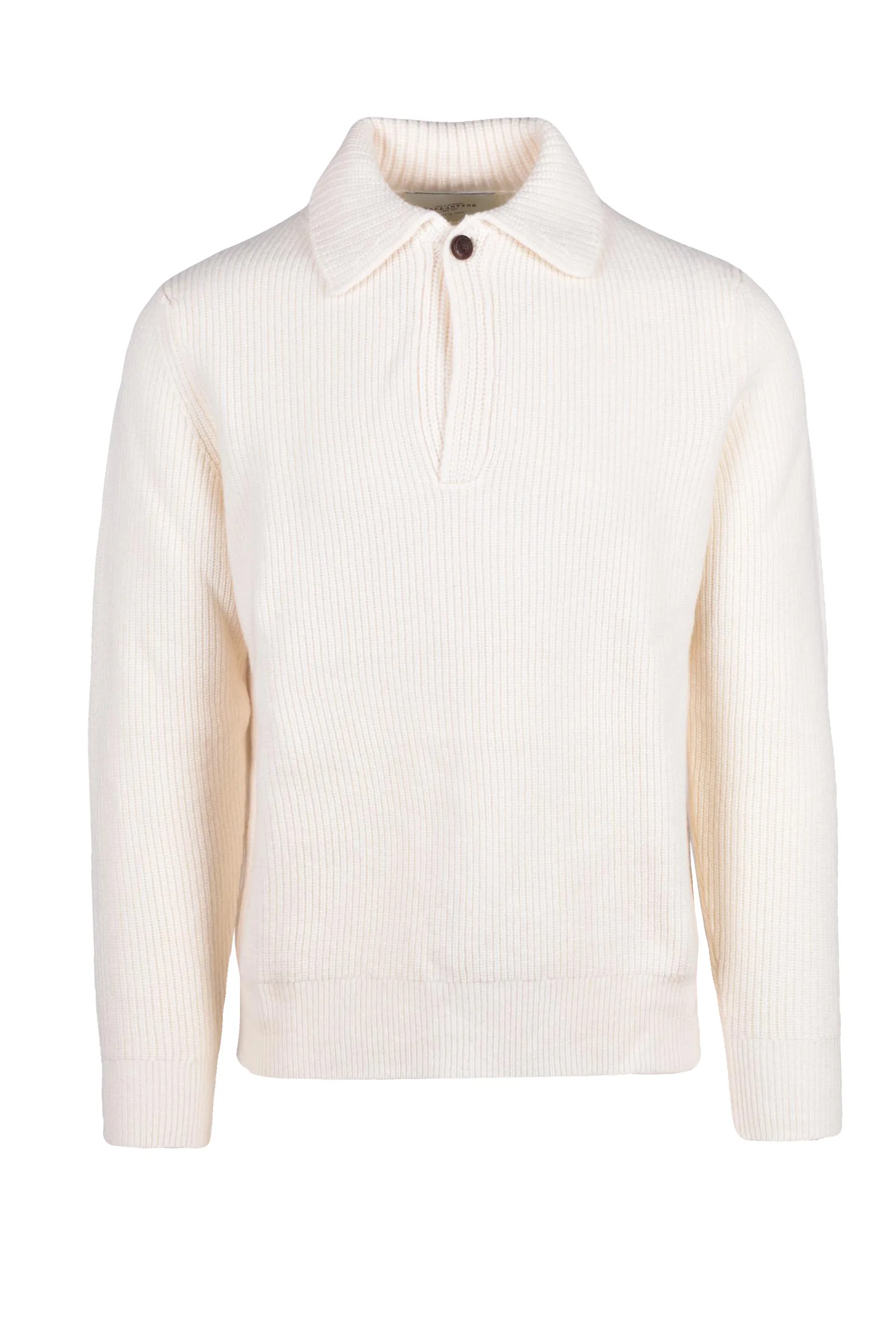 Weißer Pullover