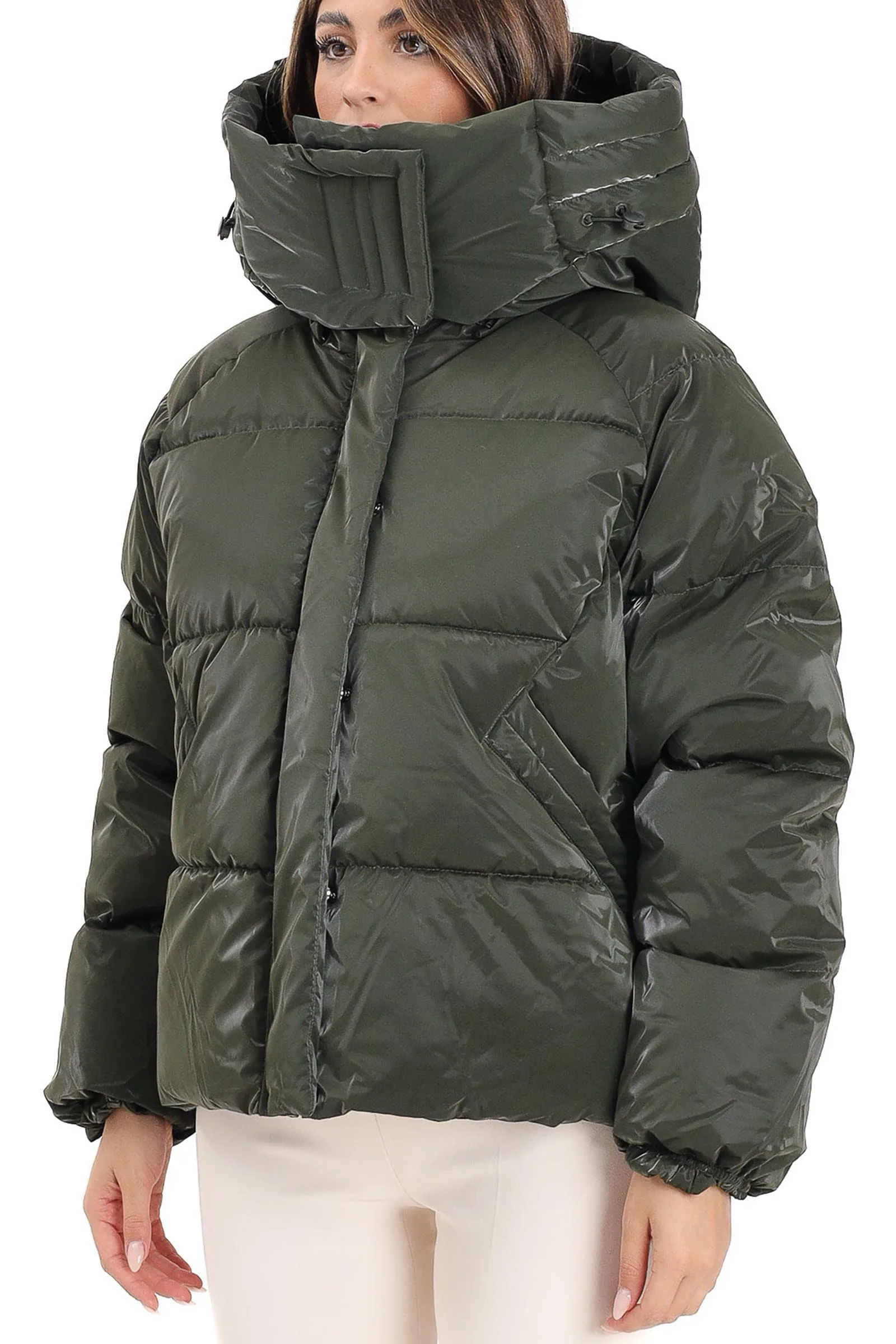 Piumino Verde