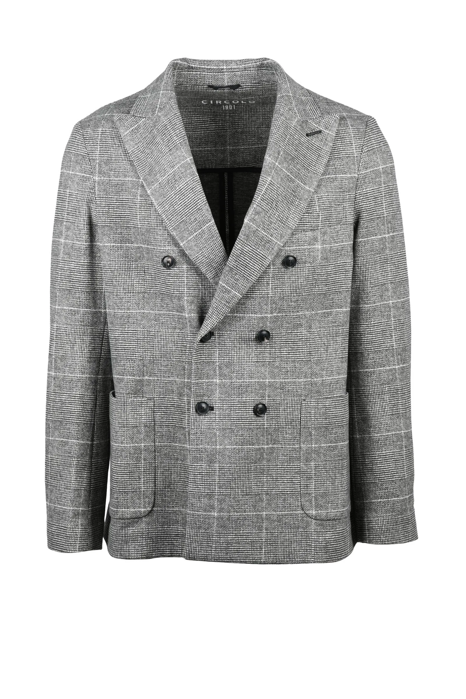 Giacca Doppiopetto Grigio