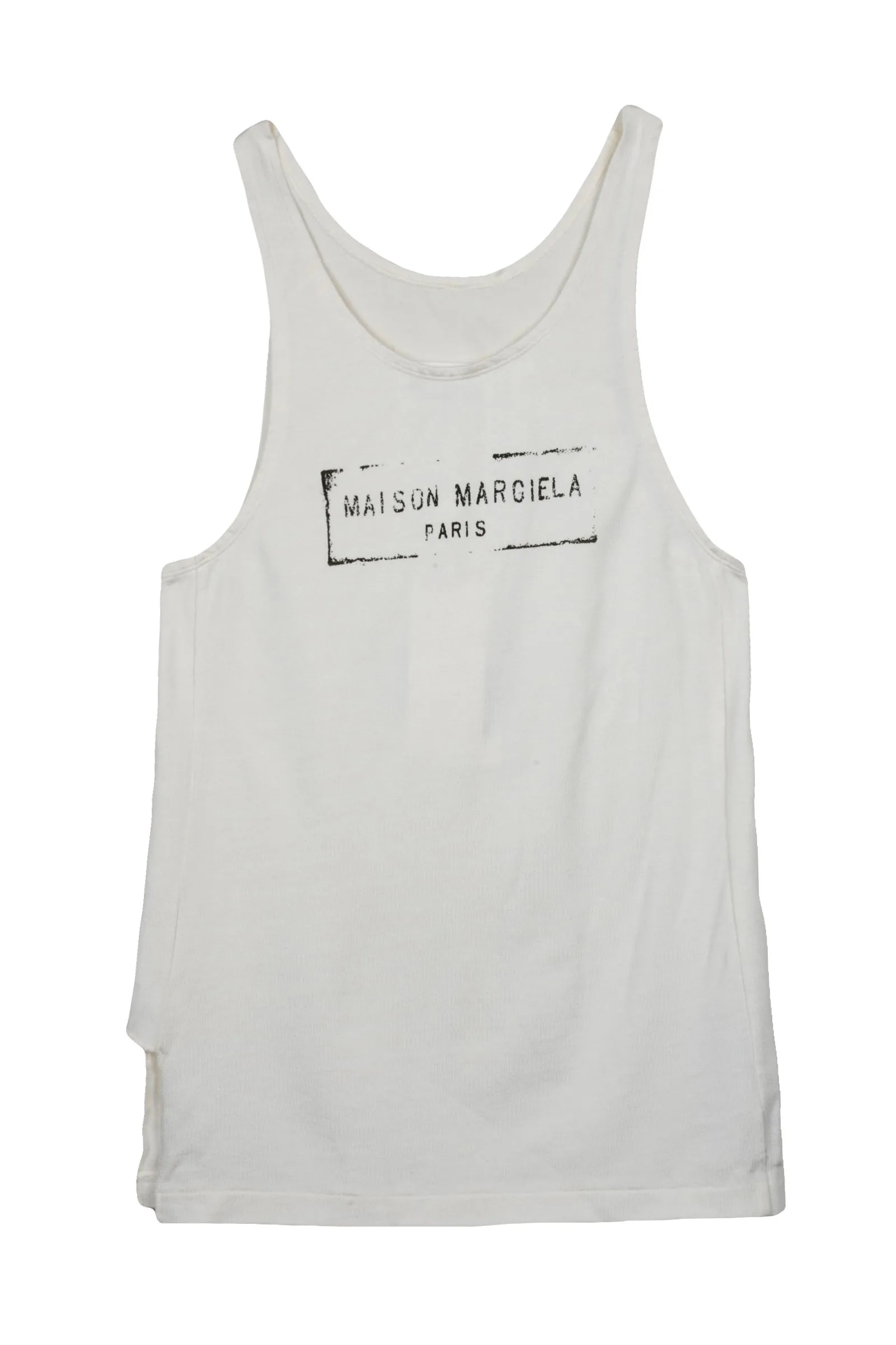 Weißes Tanktop