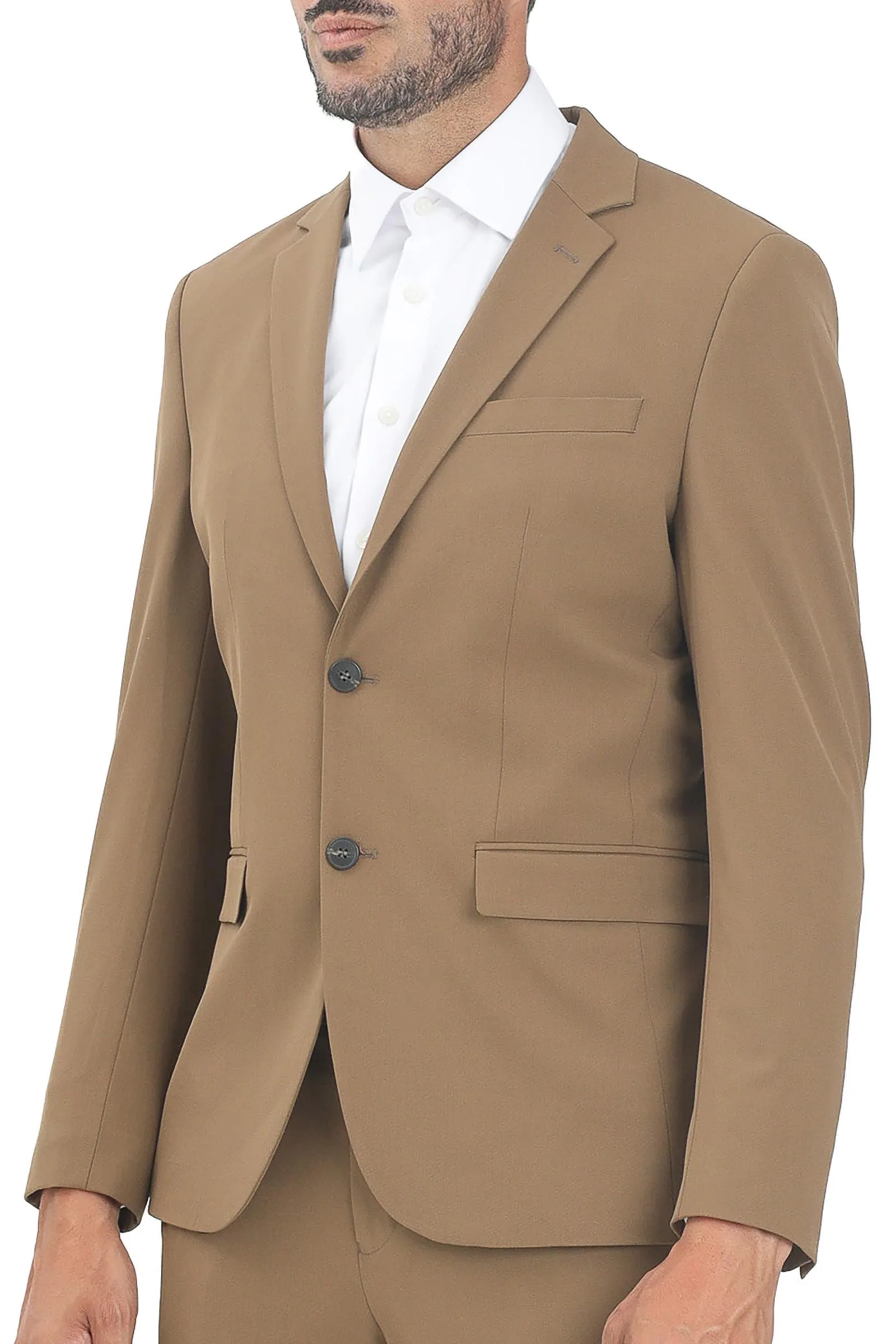 Braune Jacke
