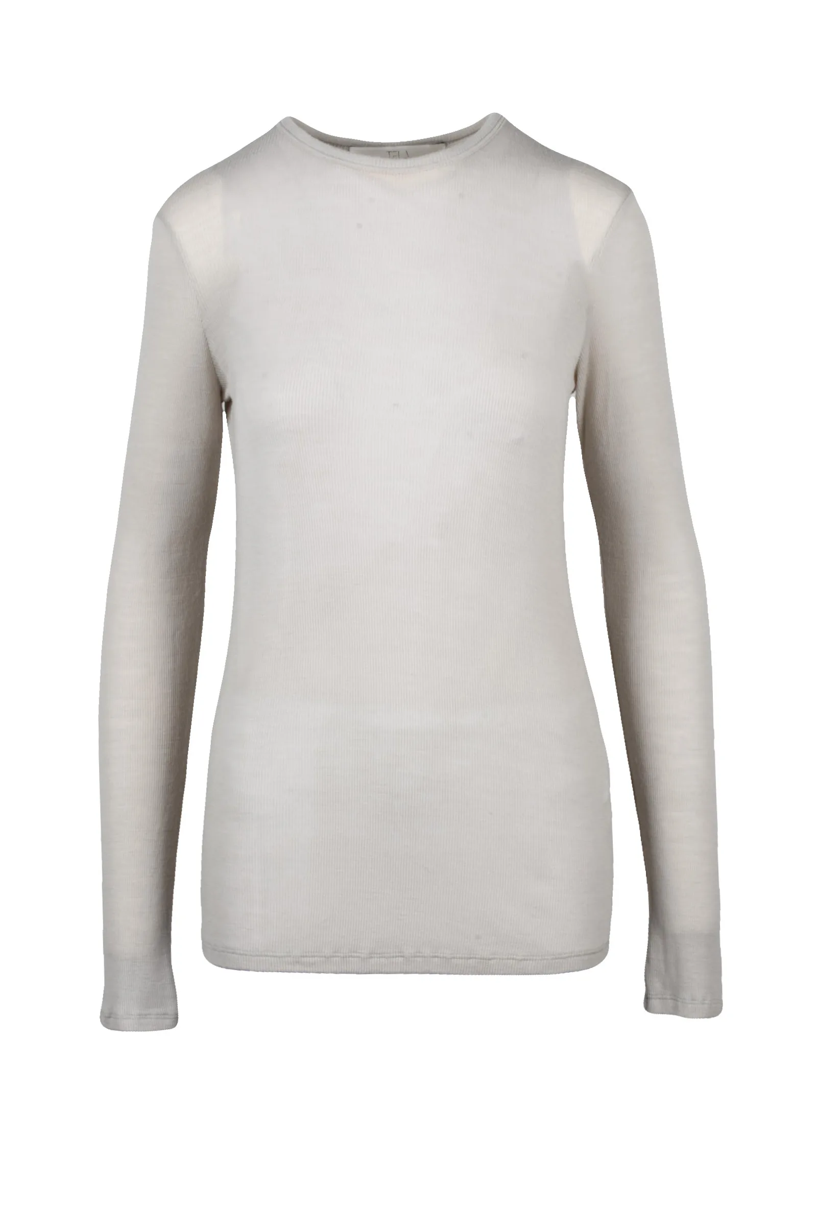 Beigefarbenes T-Shirt