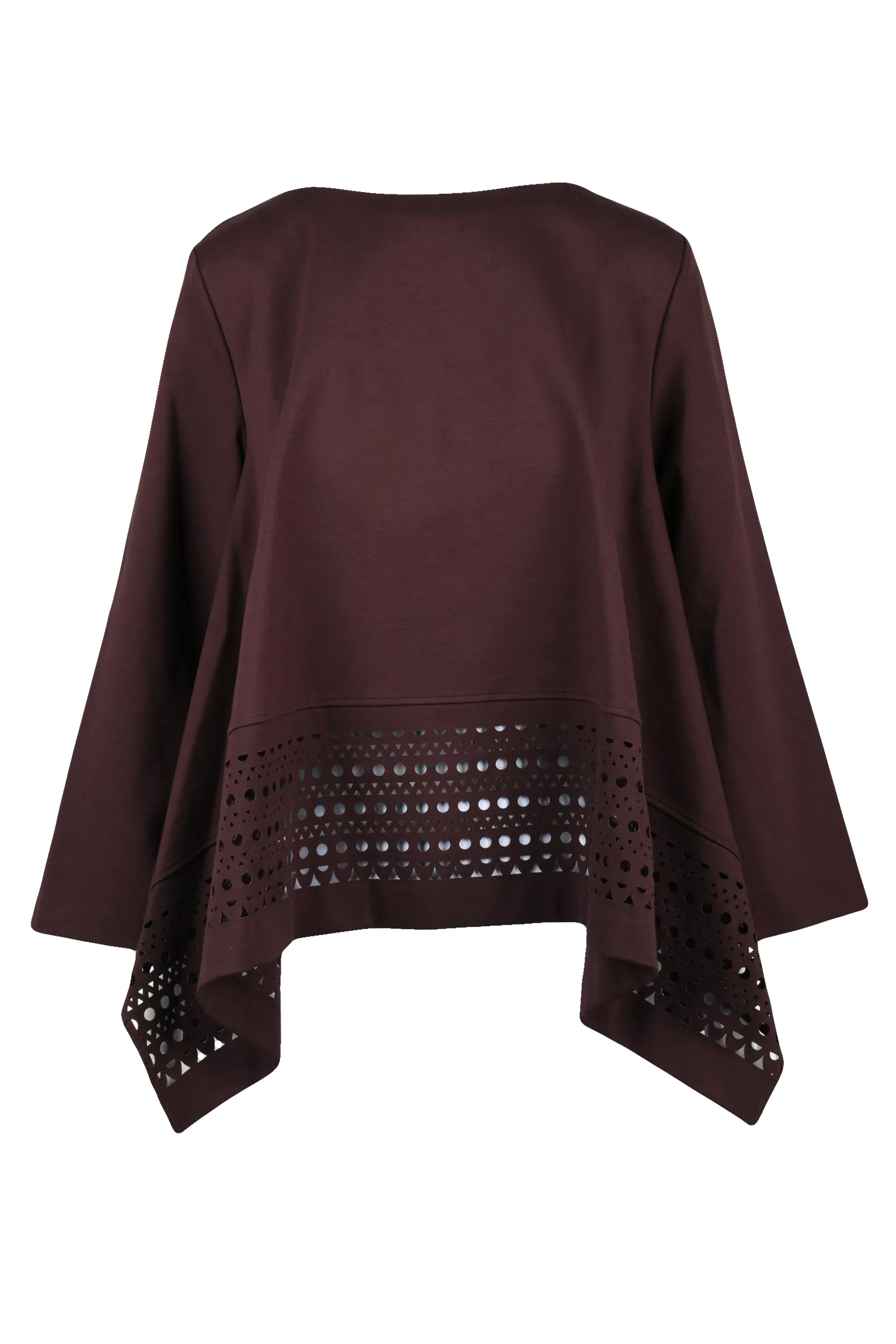 Rote Fleecebluse
