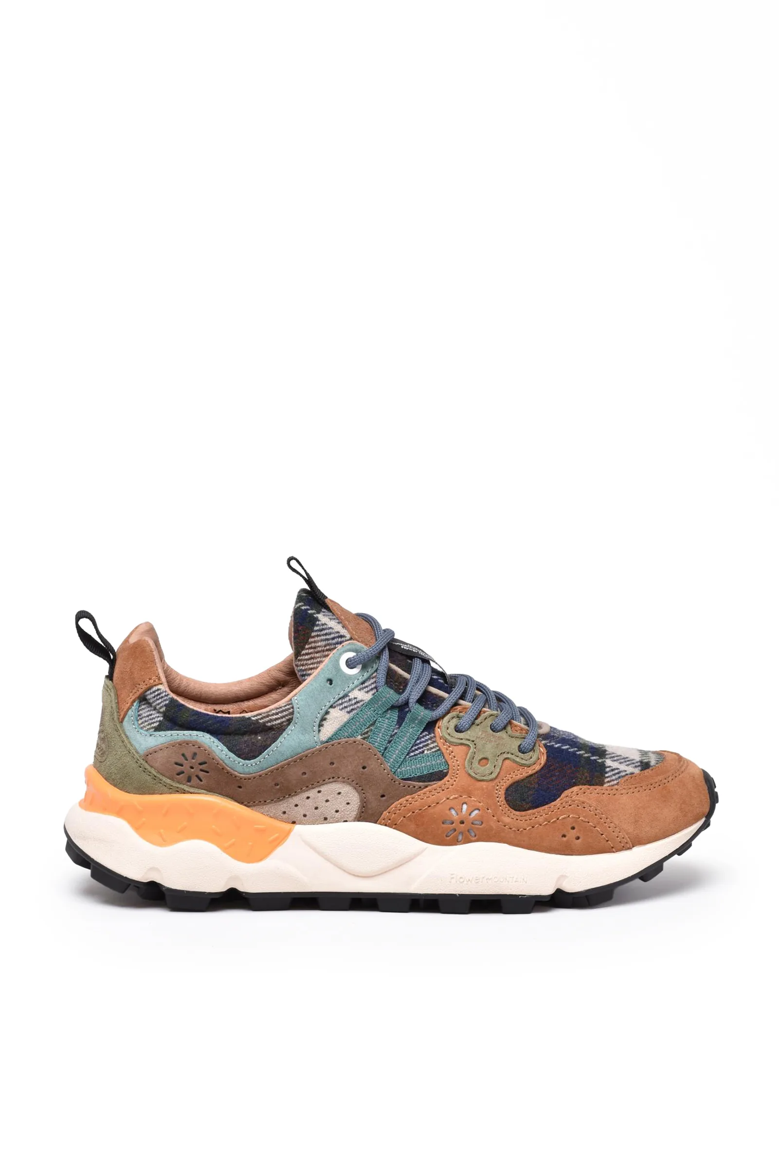 Blaue Turnschuhe