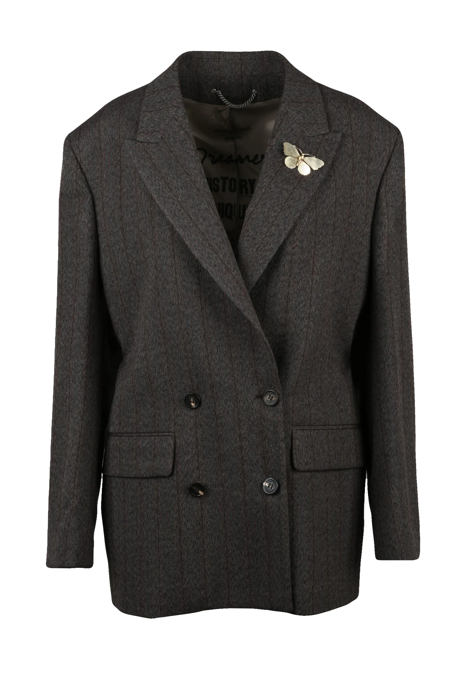 Braune Jacke