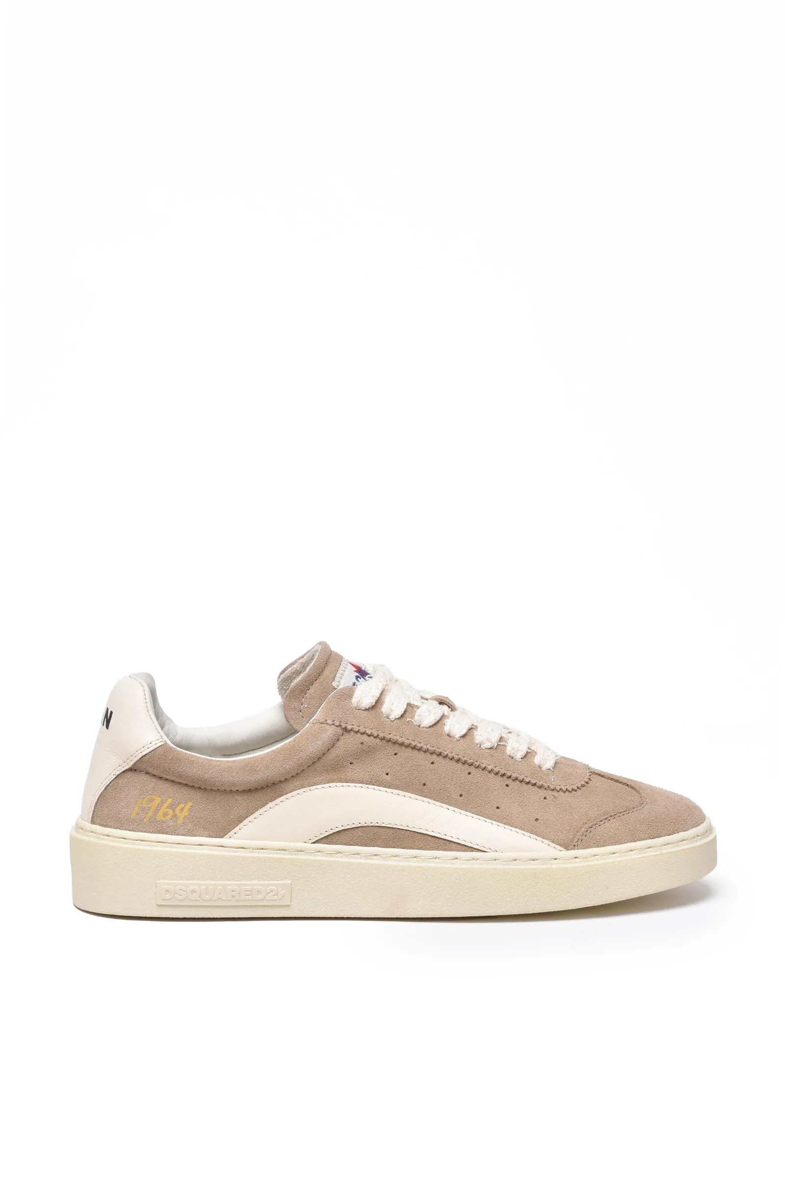 Beige Turnschuhe