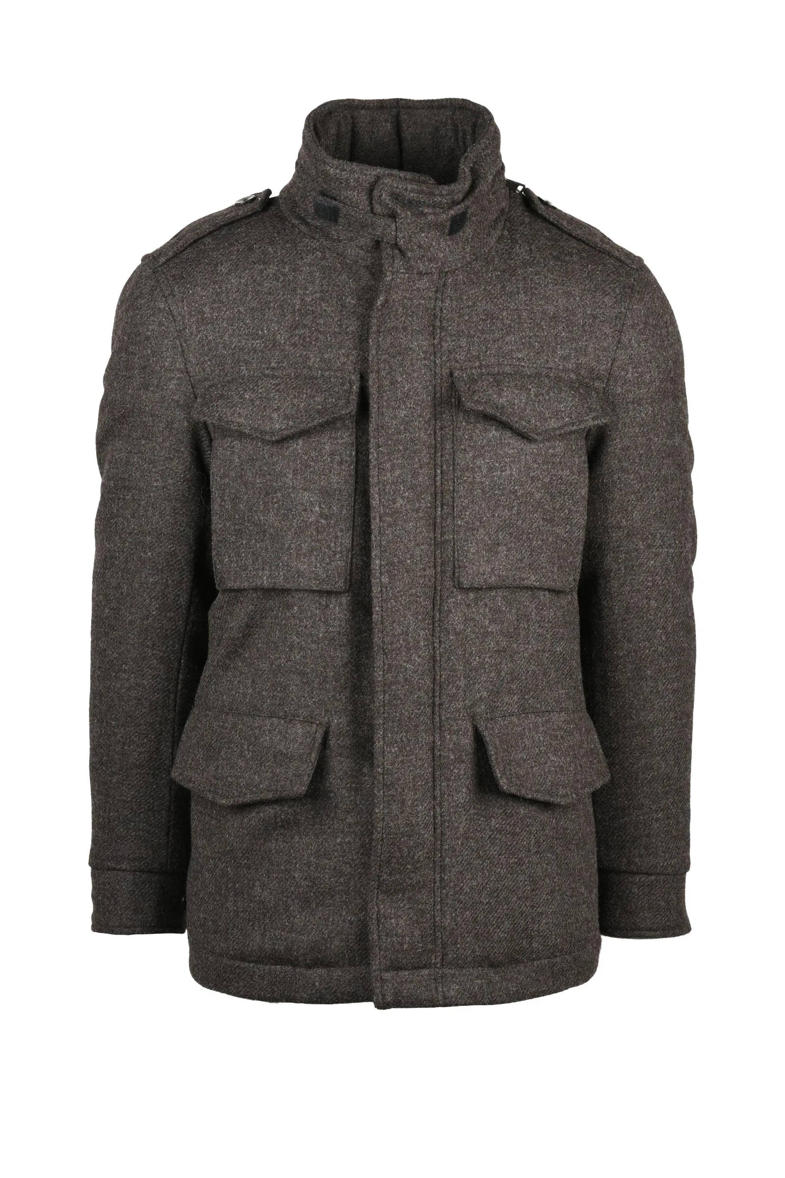 Braune Jacke