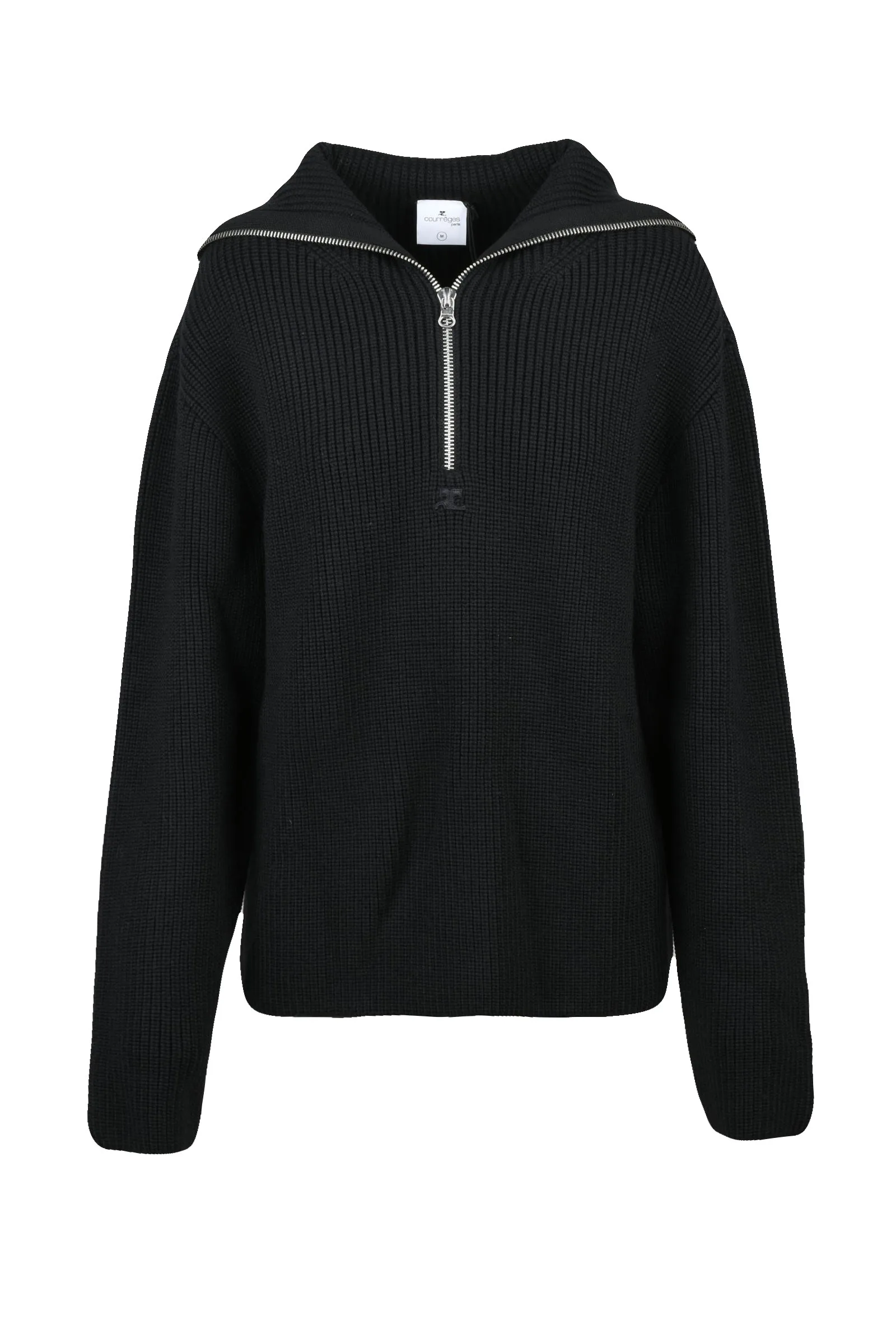 Schwarzer Pullover