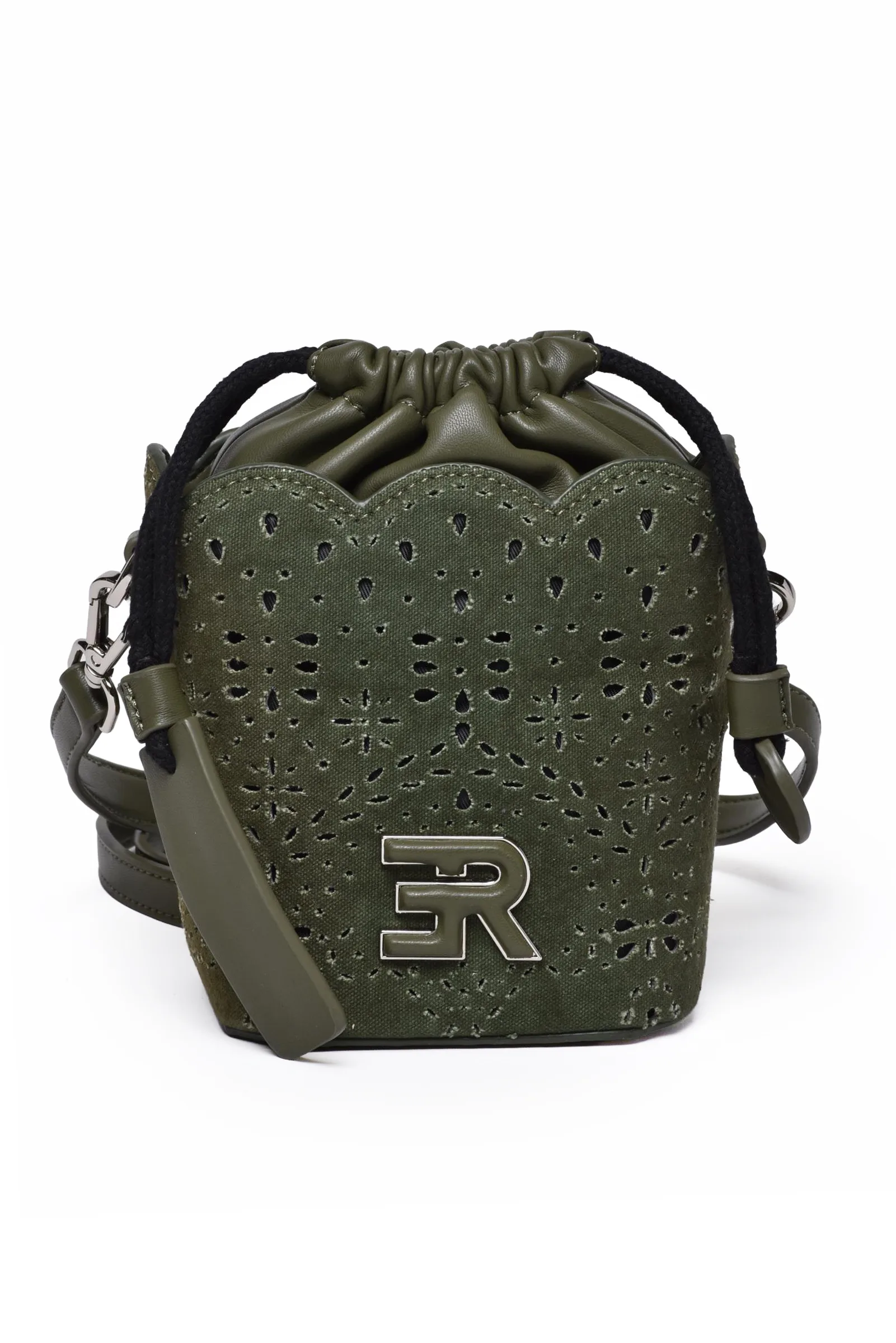 Borsa Tracolla Bucket Verde