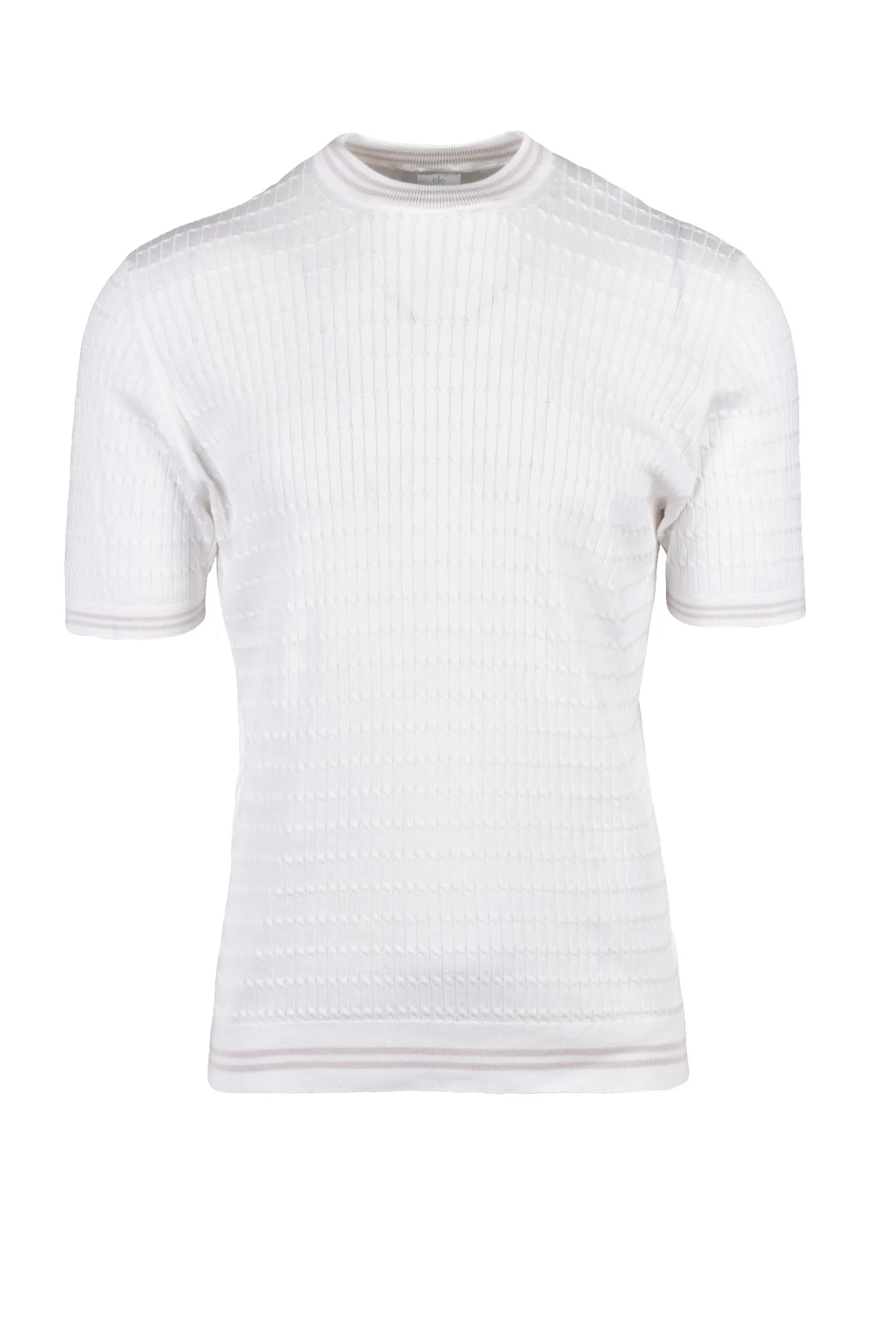 Maglia Girocollo Bianco