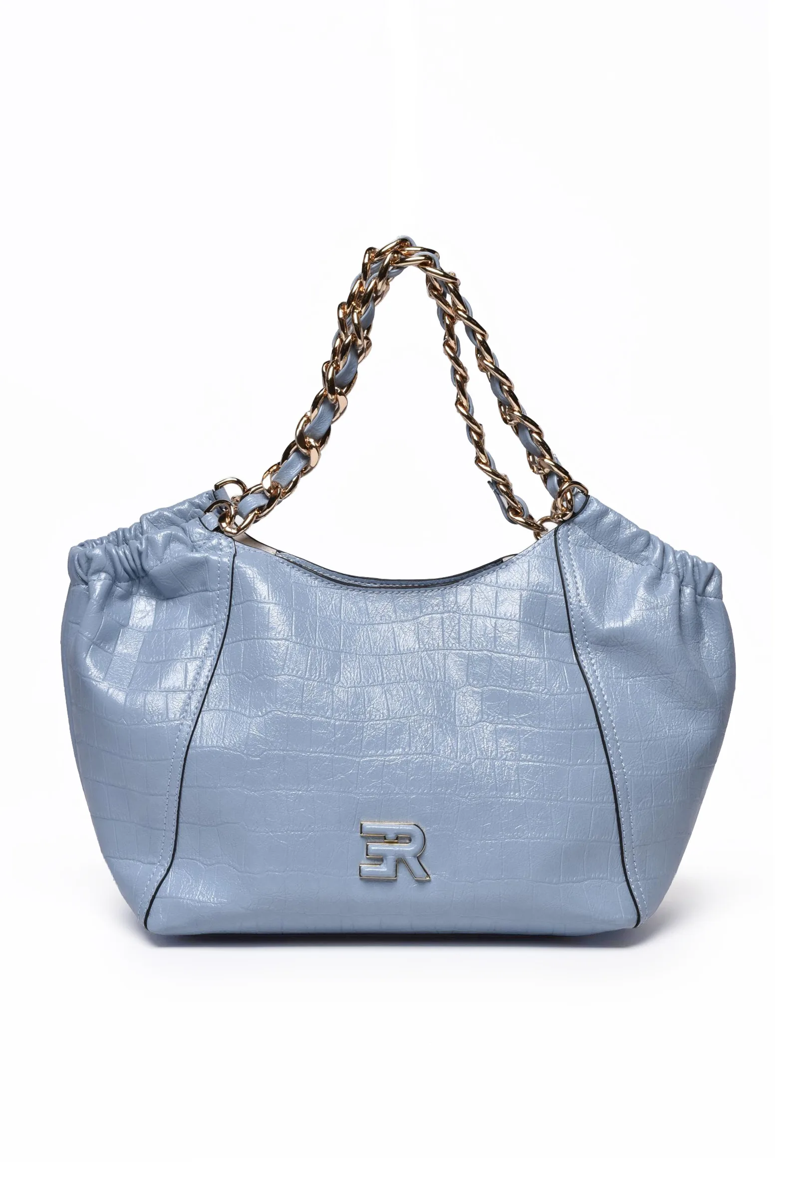 Borsa a spalla Azzurro