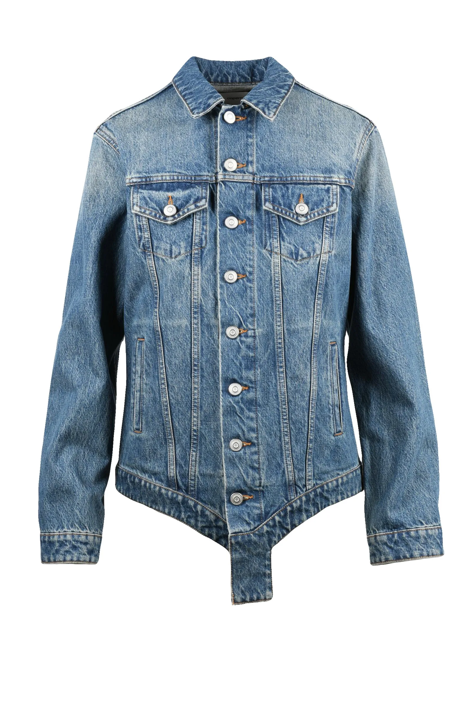 Giubbotto Denim Blu