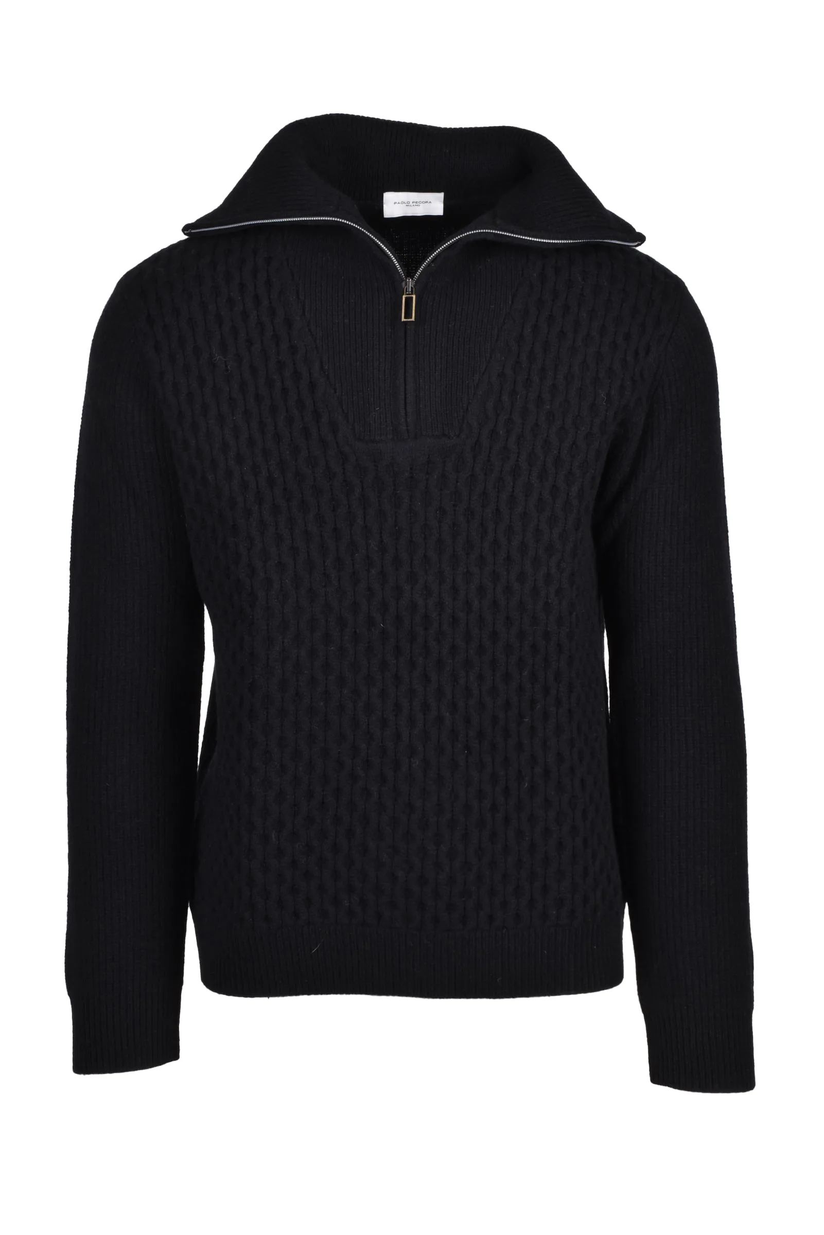 Schwarzer Pullover