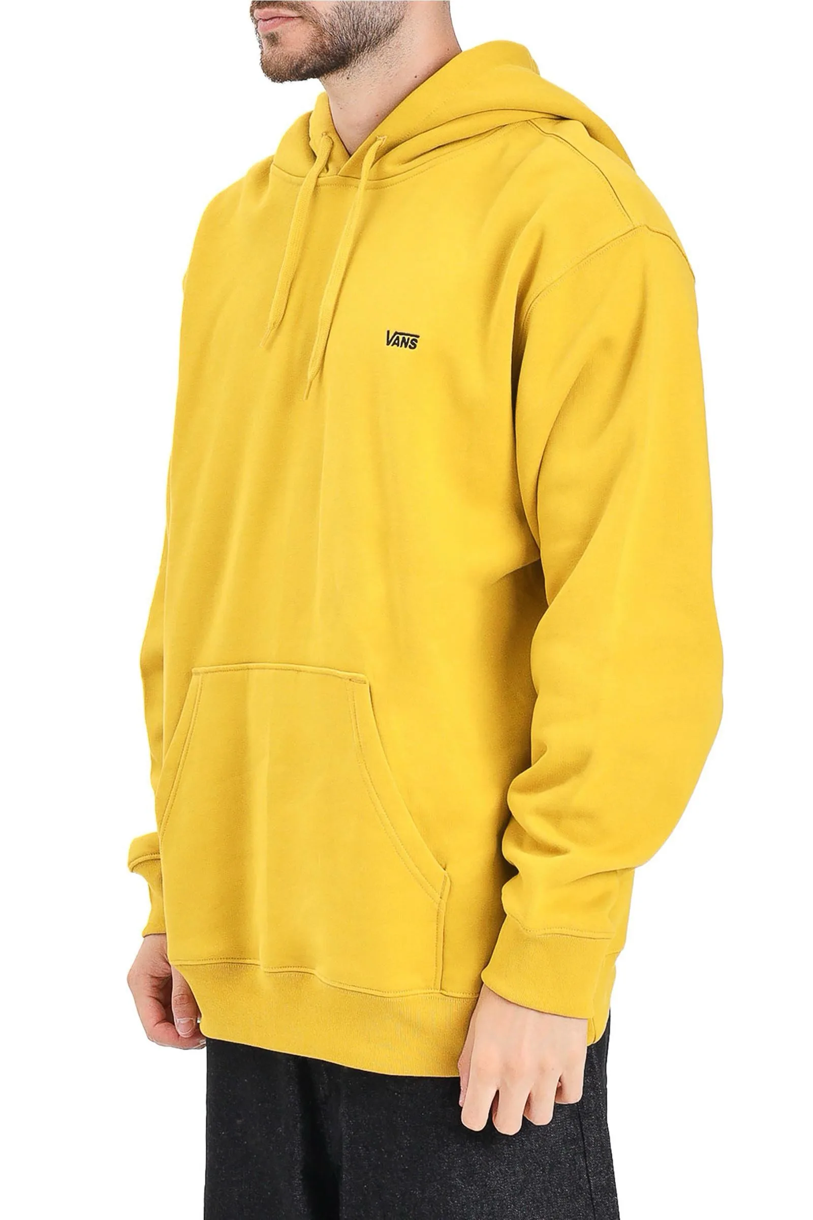 Felpa con Cappuccio Giallo