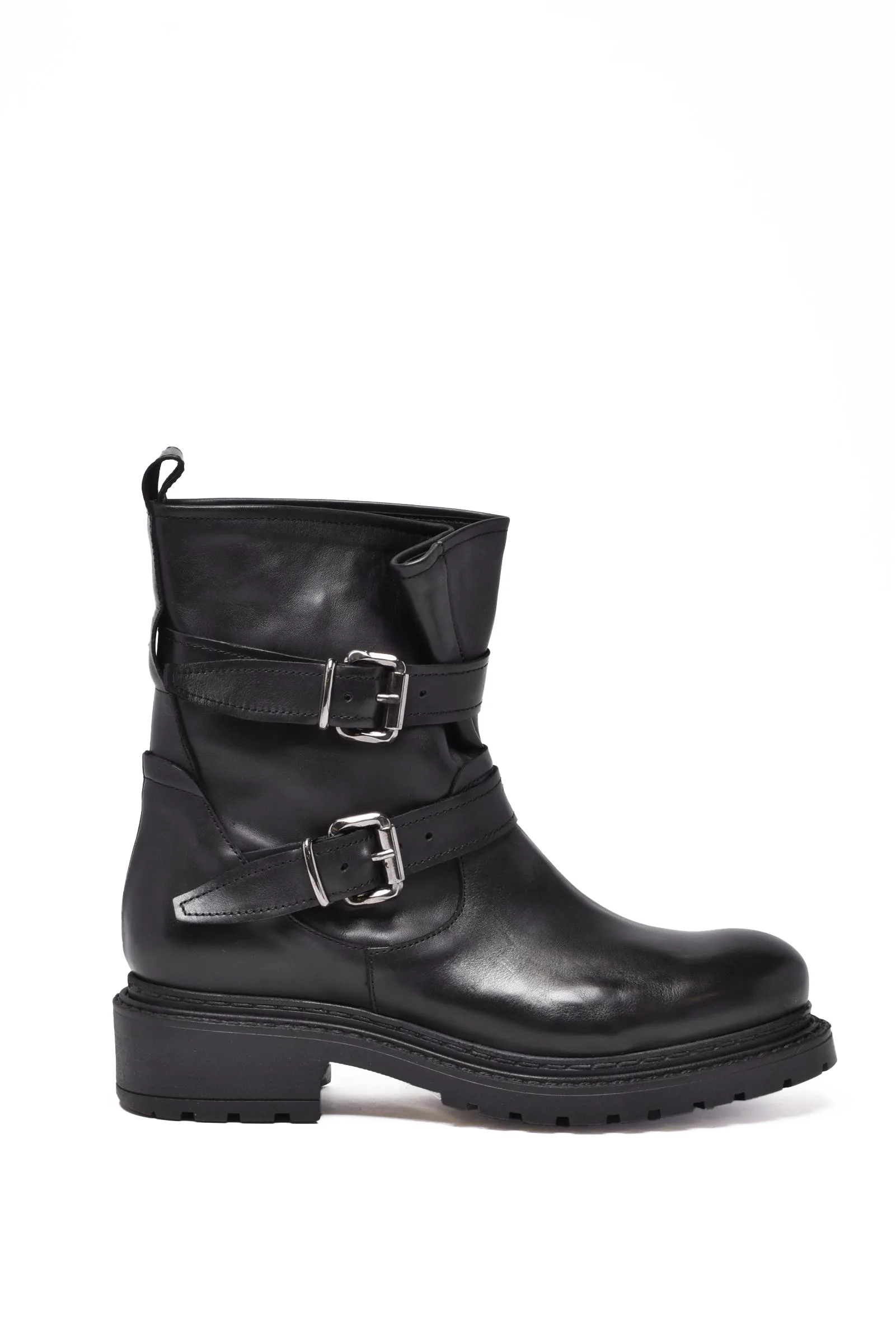 Schwarze Stiefeletten