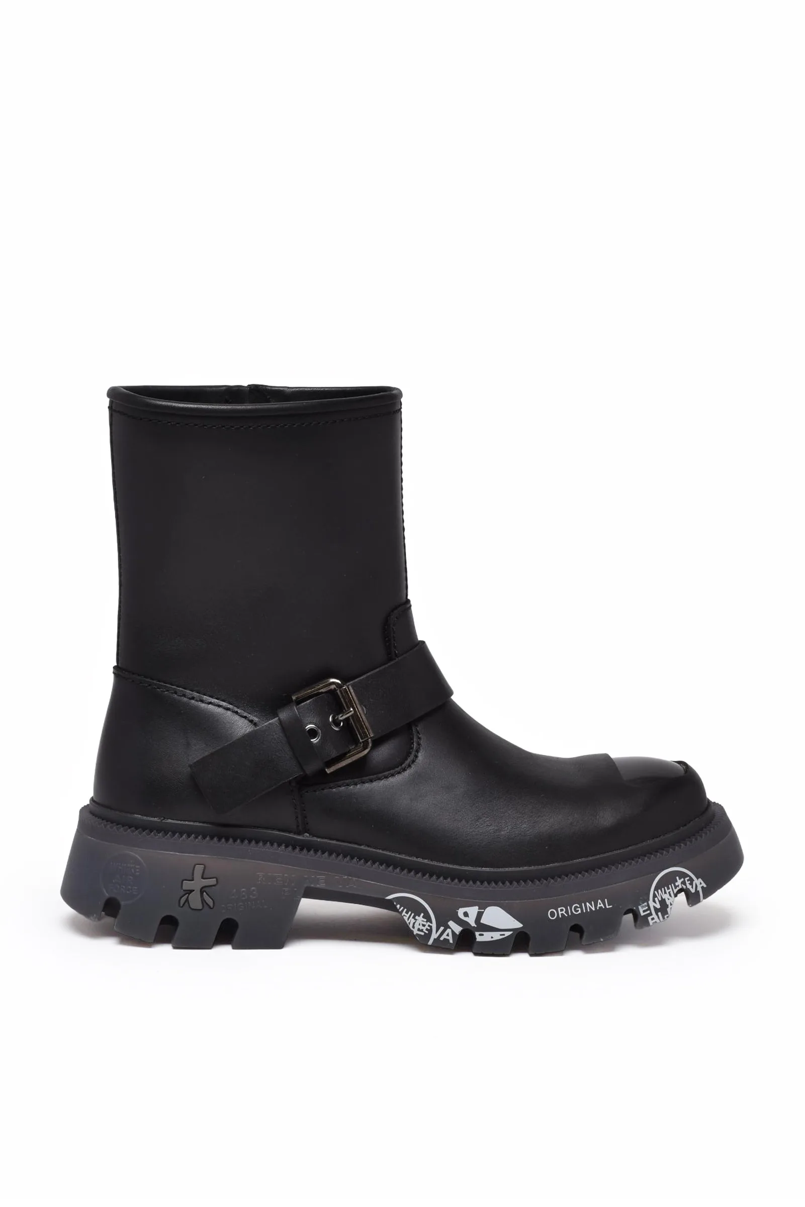 Stivaletto Biker Nero