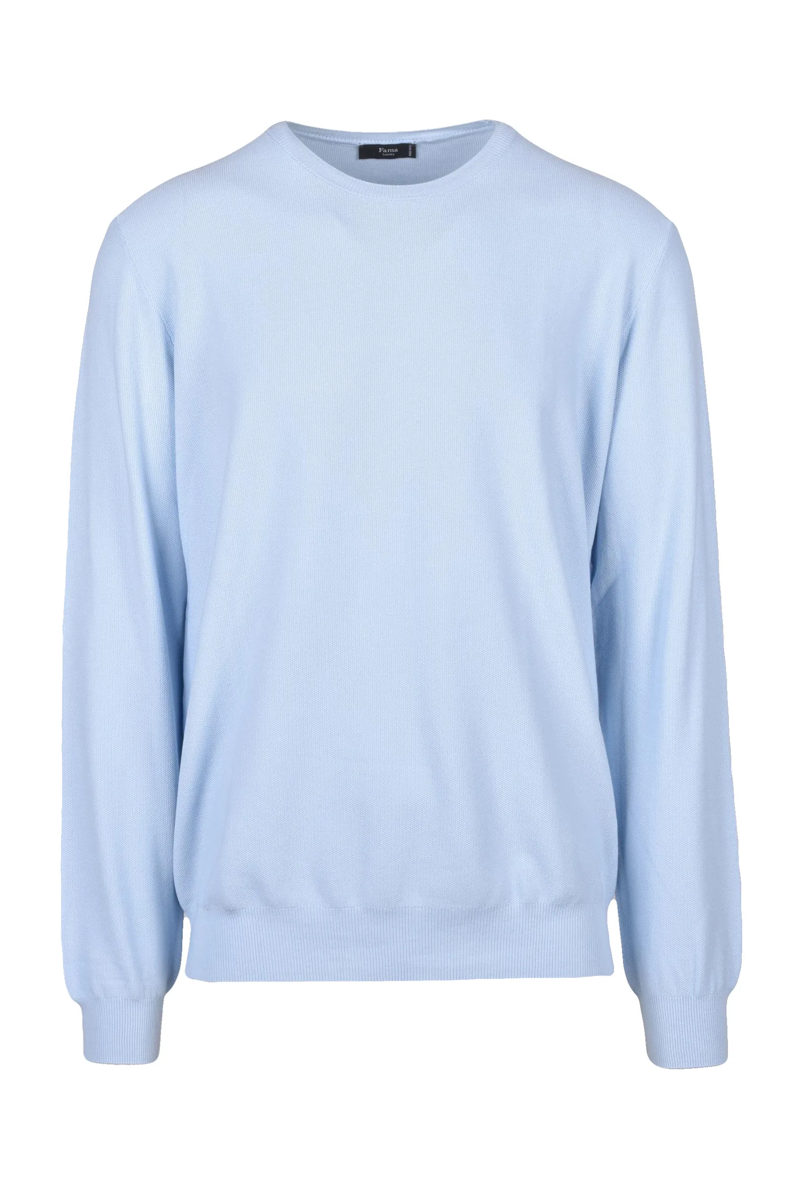 Maglioncino Girocollo Azzurro