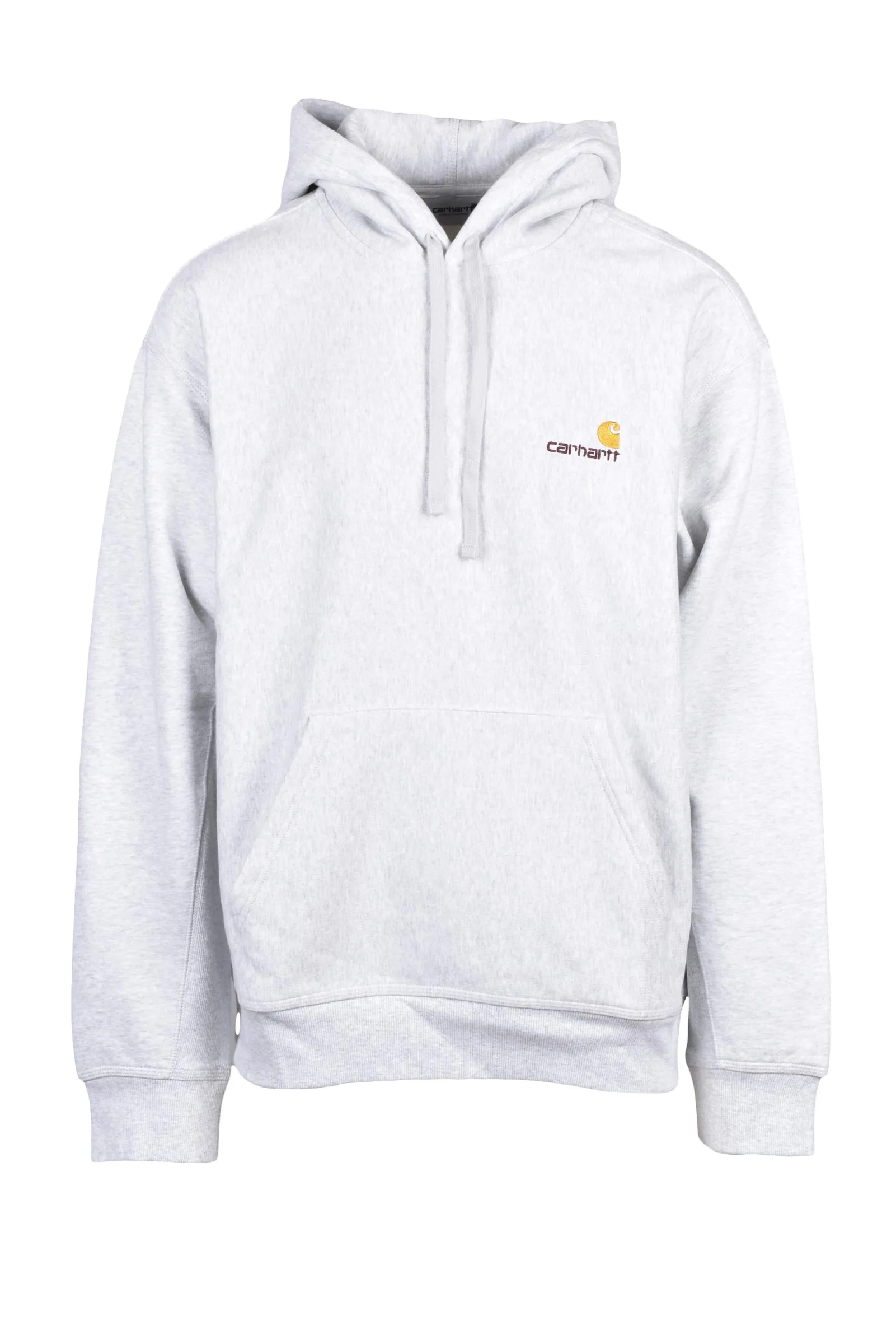 Grauer Kapuzenpullover