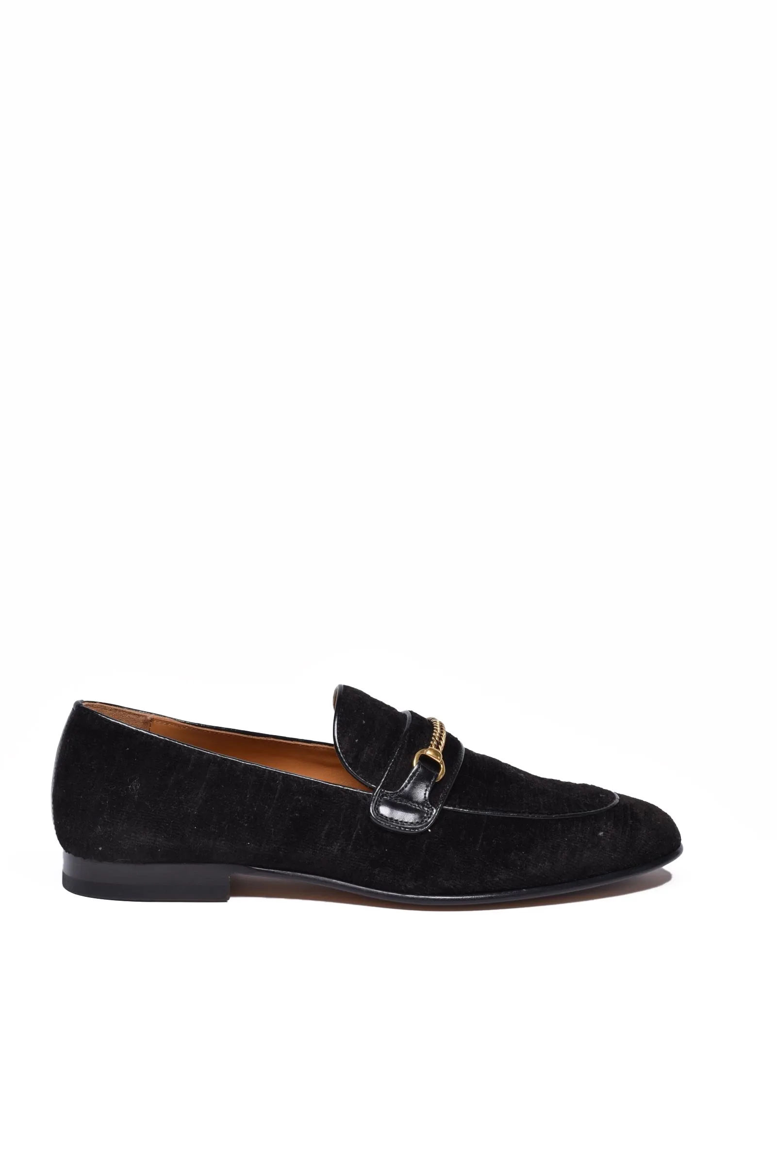 Mocassino in Suede Nero