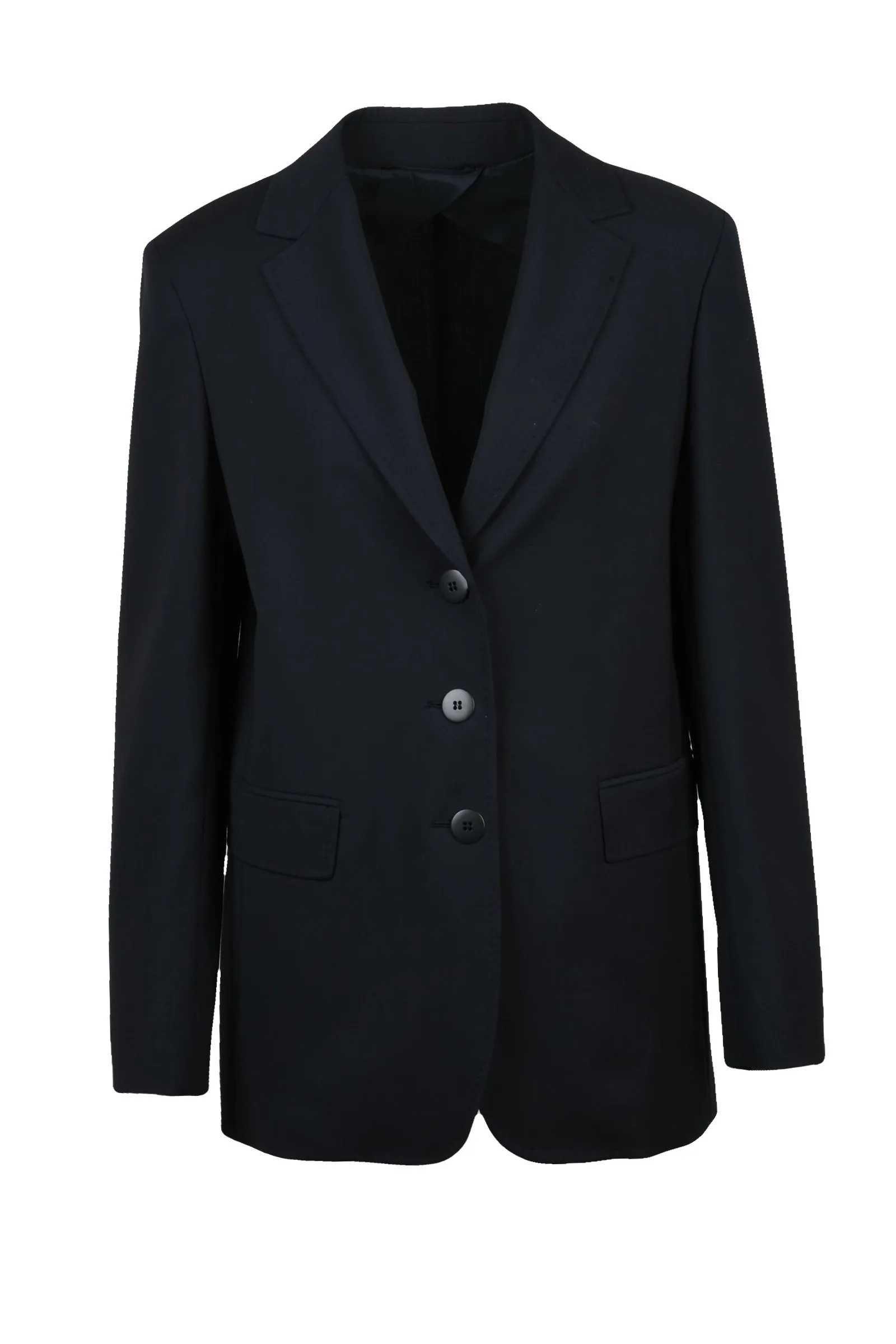 Blaue Jacke