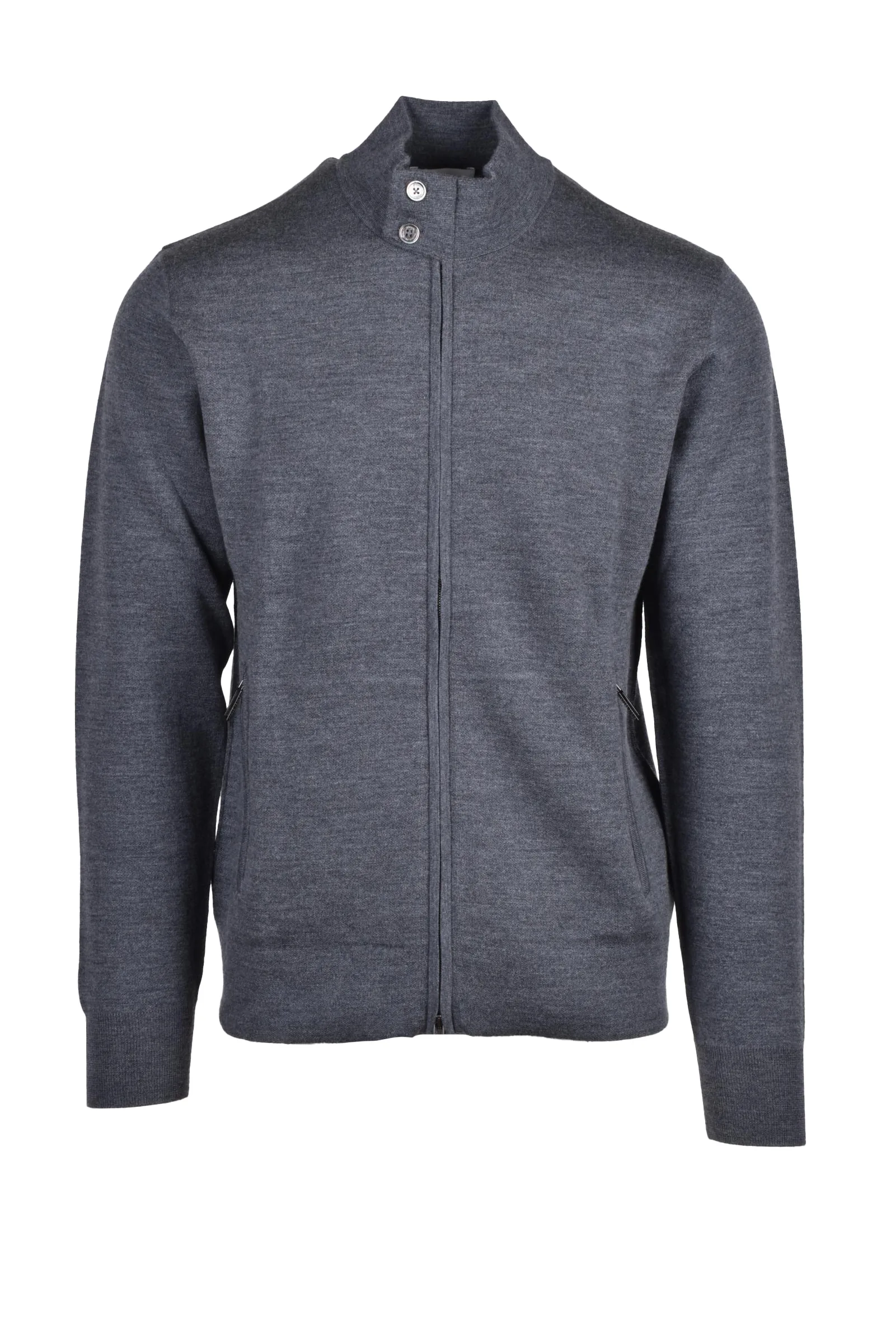 Grauer Cardigan