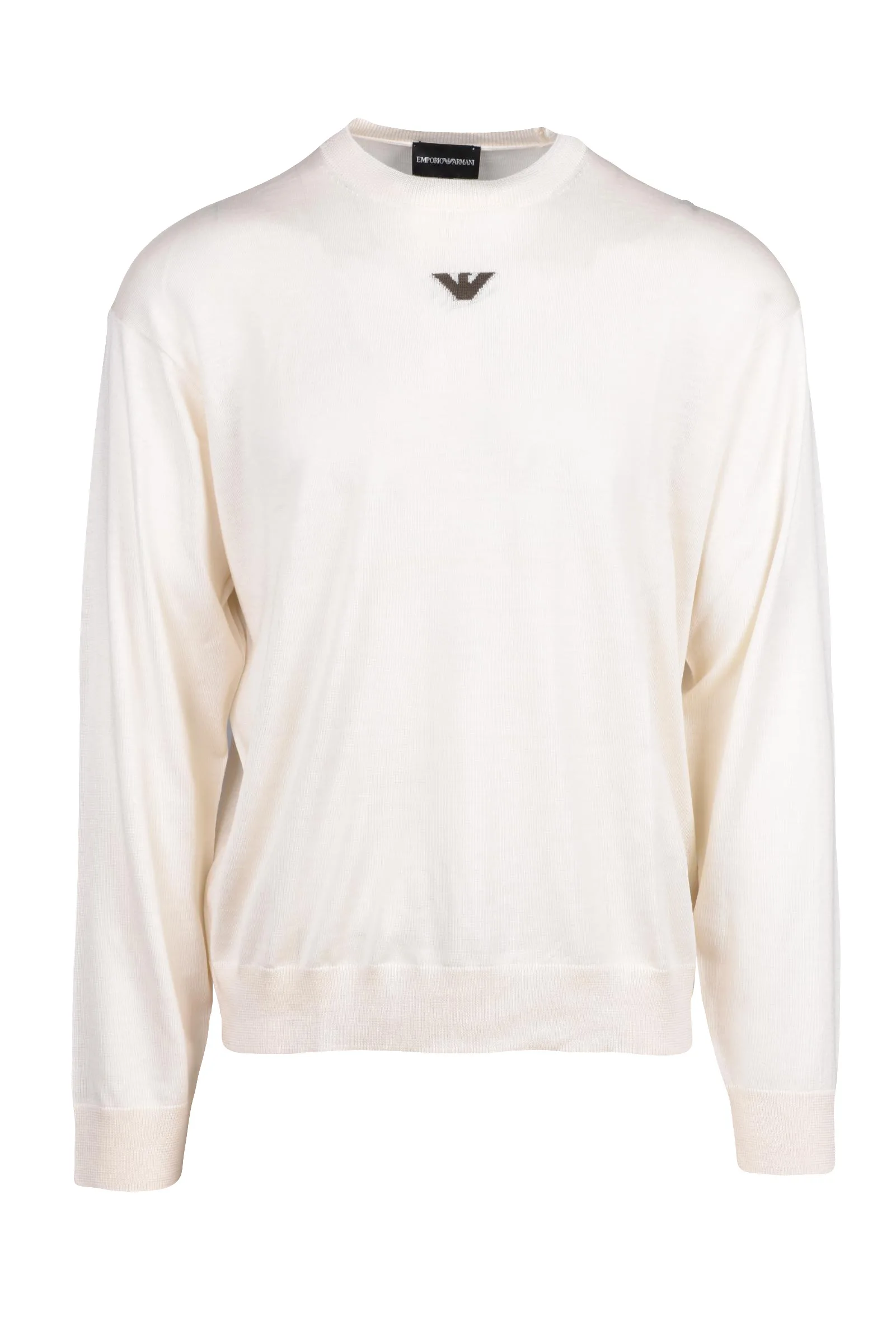 Maglioncino Girocollo Bianco