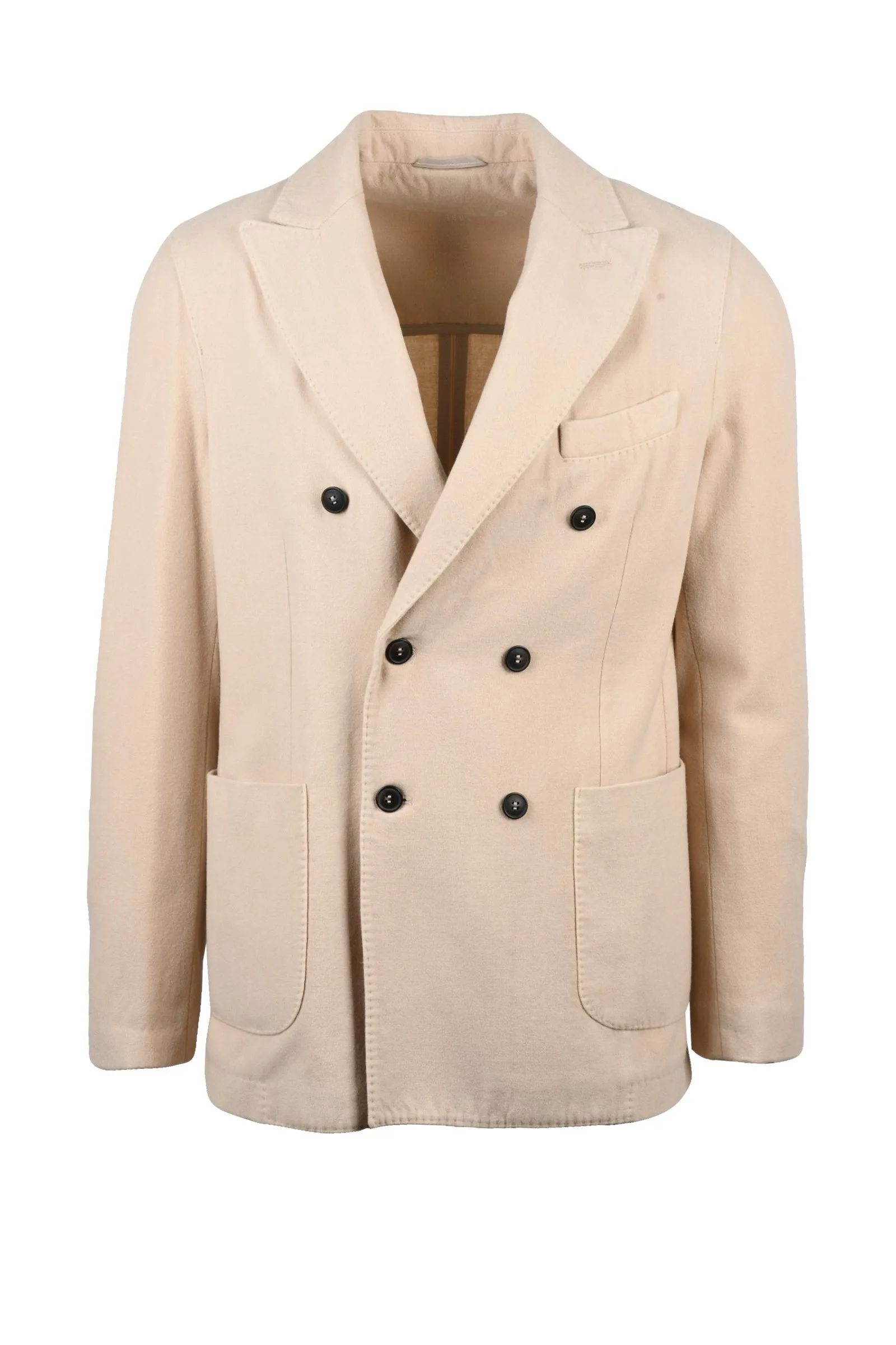 Giacca Doppiopetto Beige