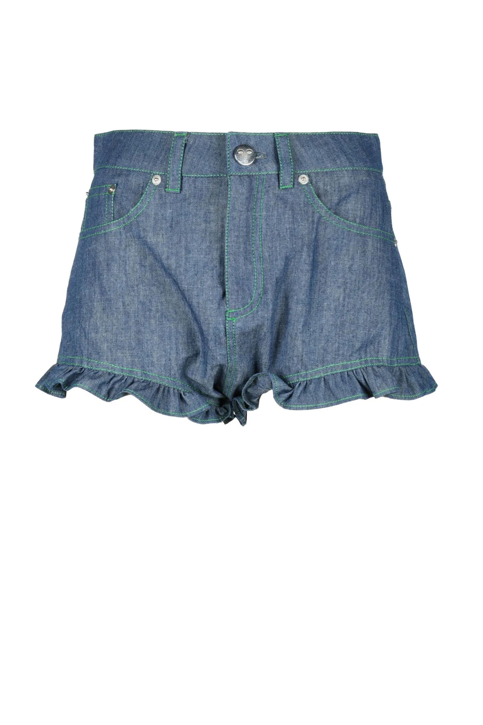 Pantalone Corto Sgambato Blu