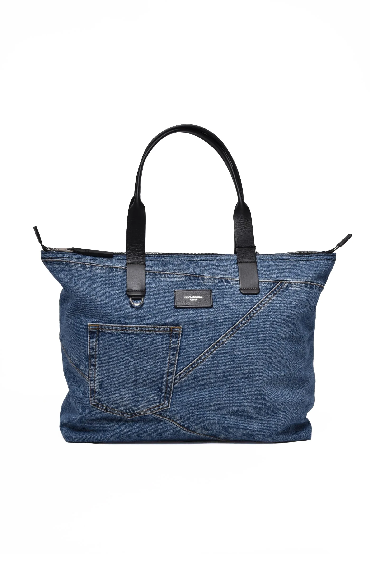 Borsa Shopper Blu