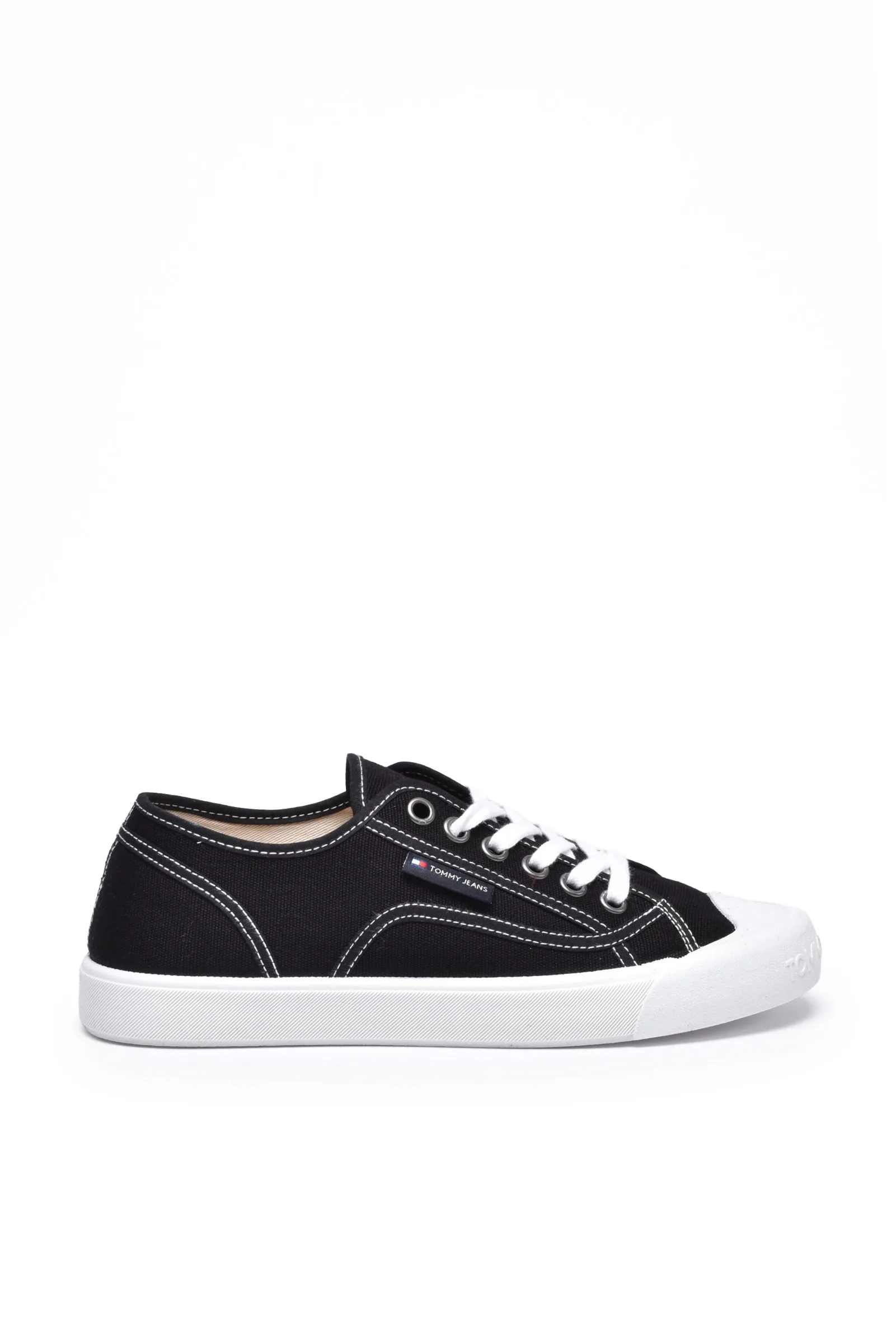 Sneakers Basse Lace-Up Nero