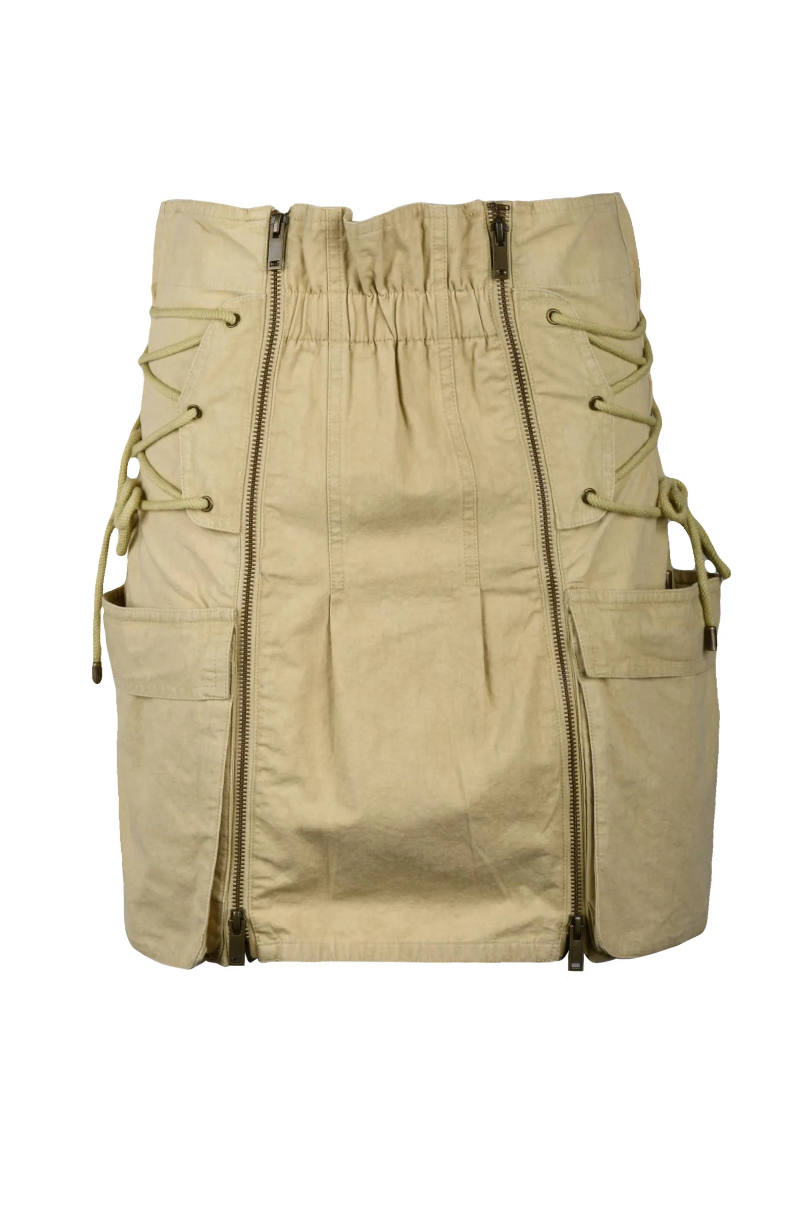 Gonna Mini Beige
