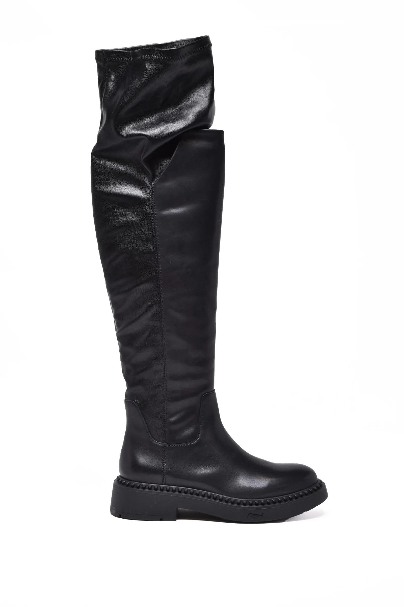 Czarne, elastyczne buty