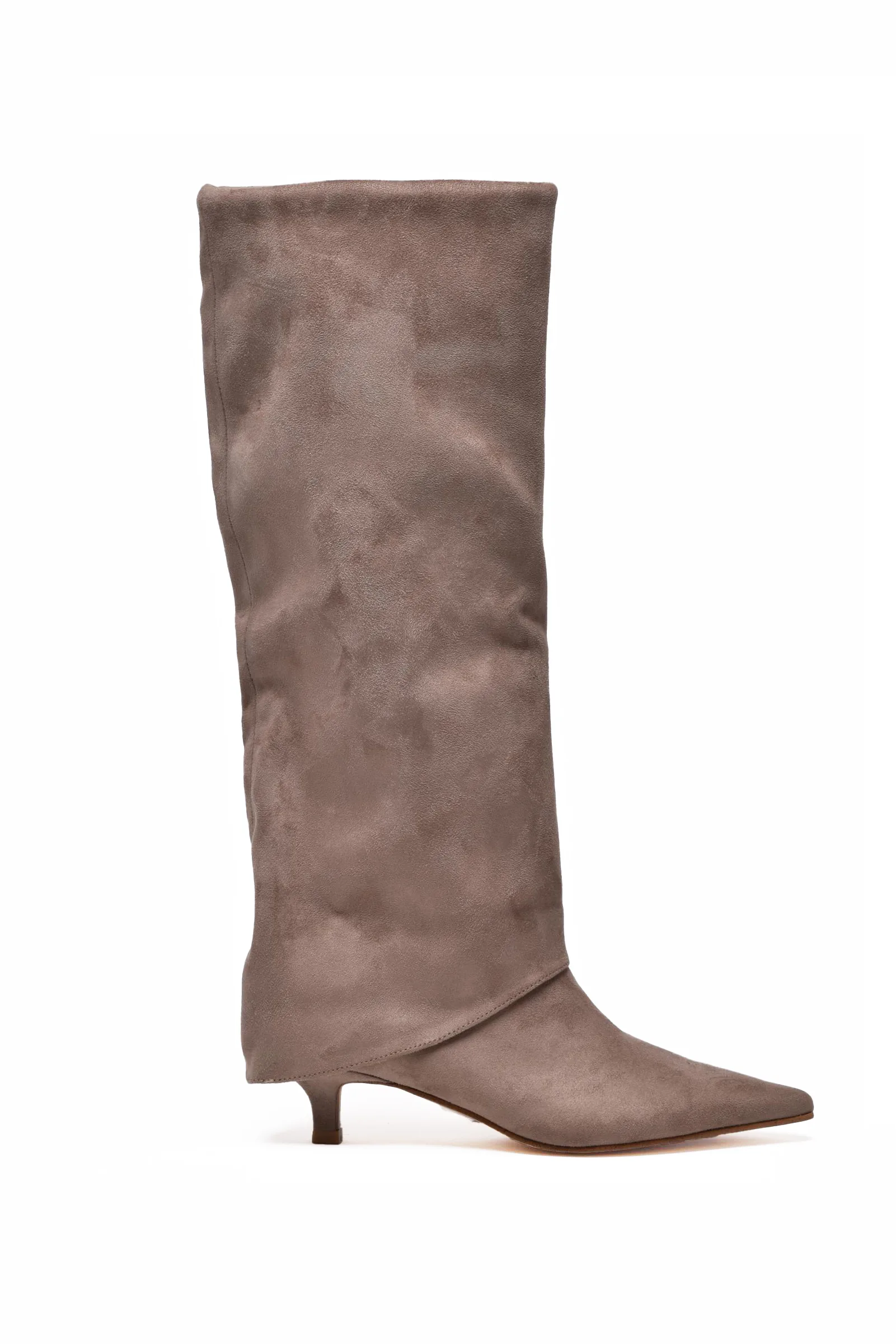 Beiger Stiefel