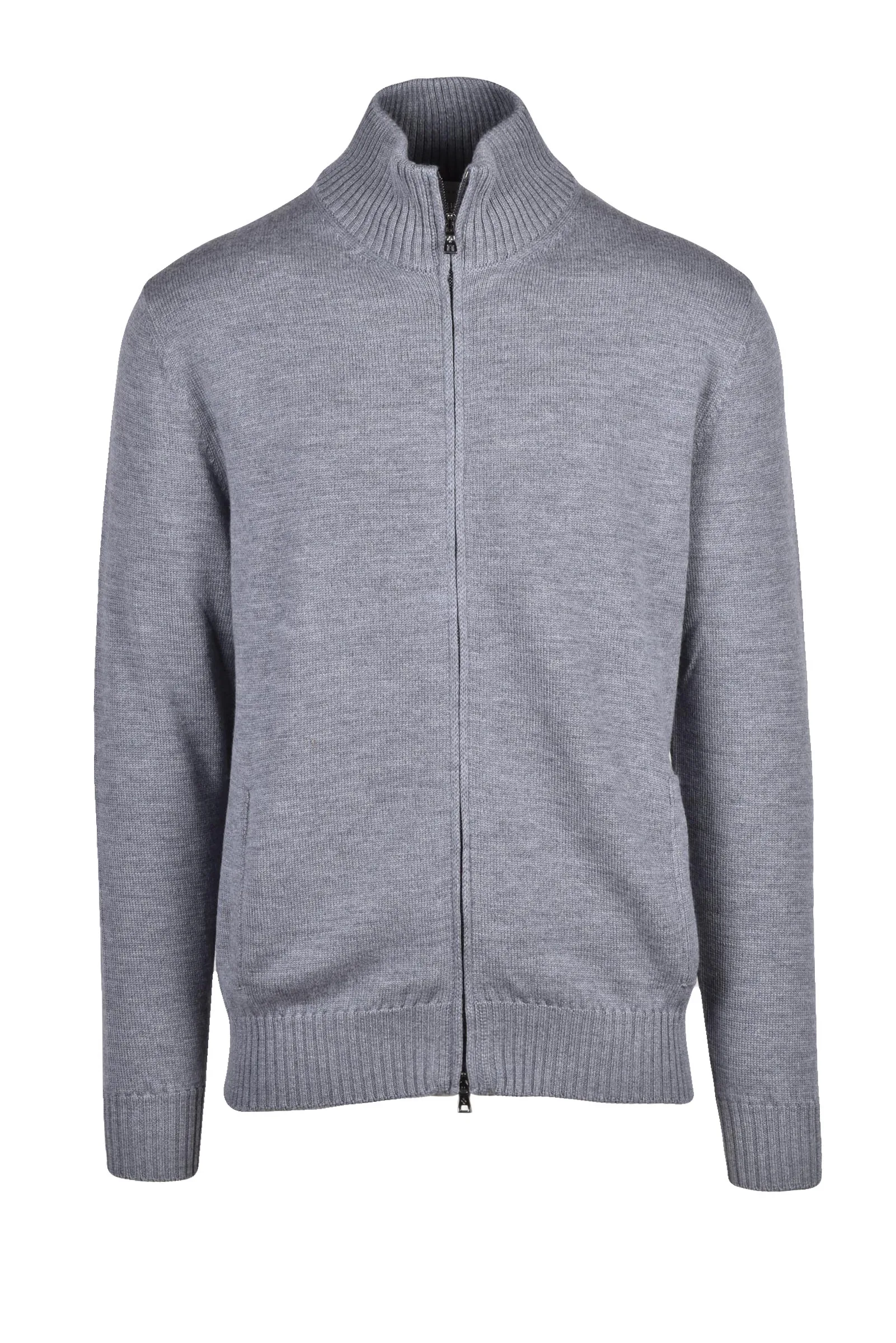 Grauer Cardigan