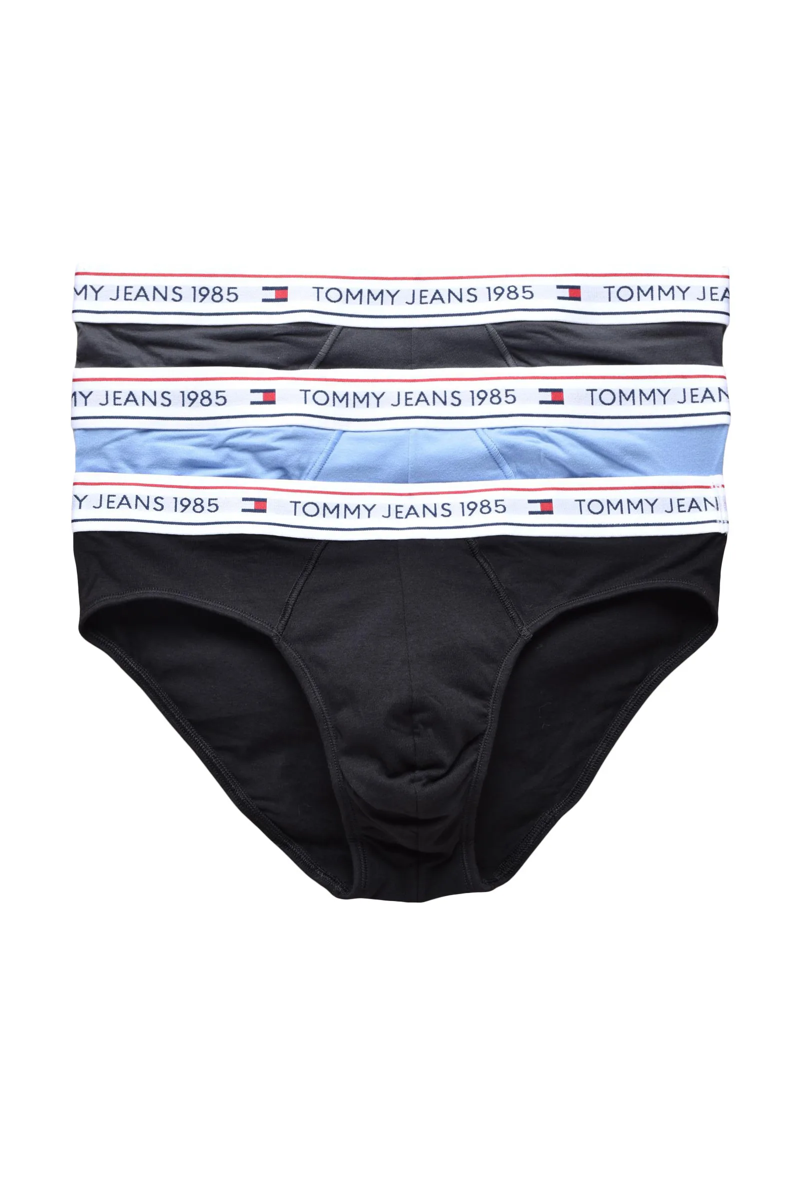 3 Pcs Black Briefs Set