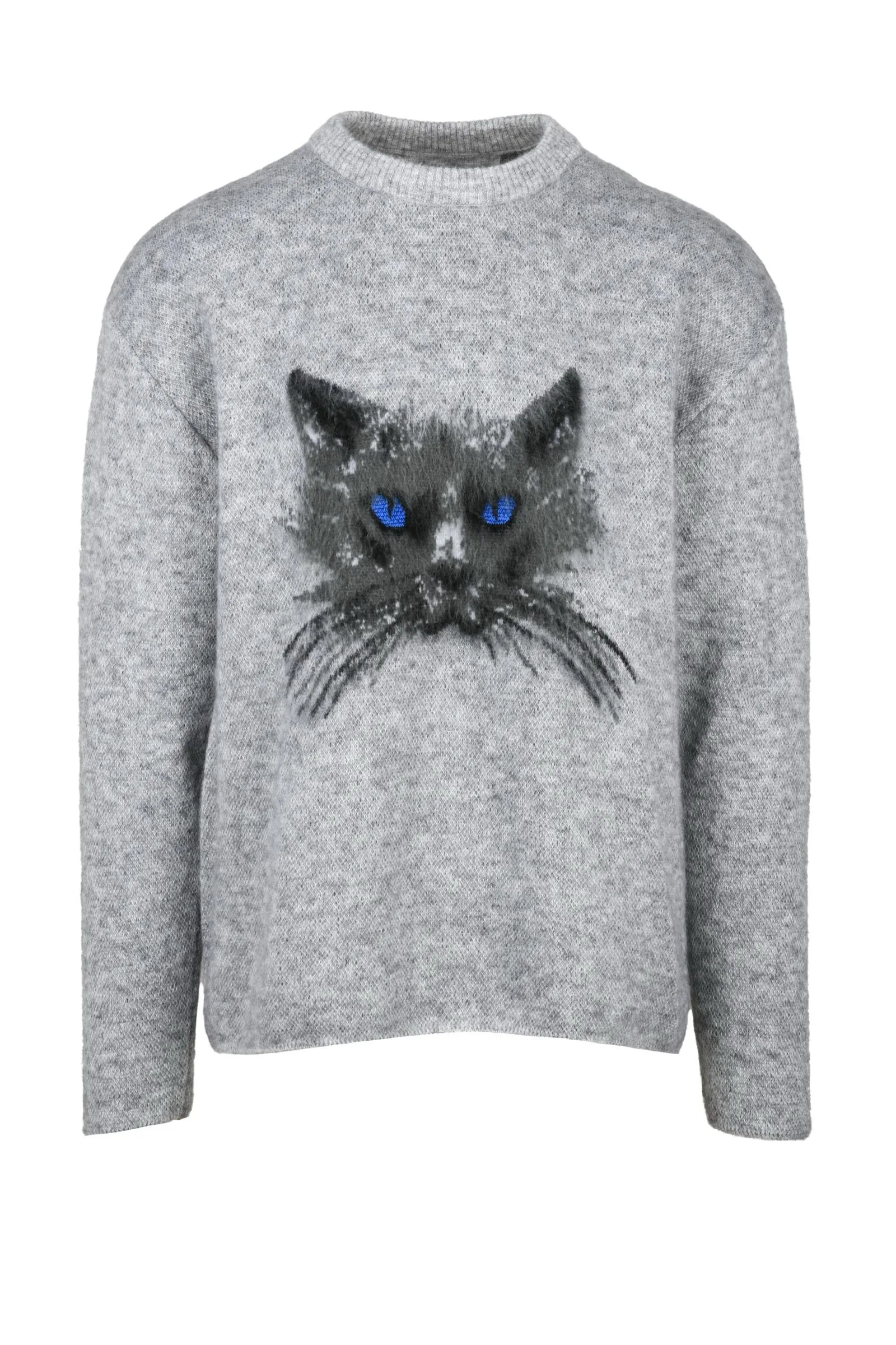 Maglione Girocollo Grigio