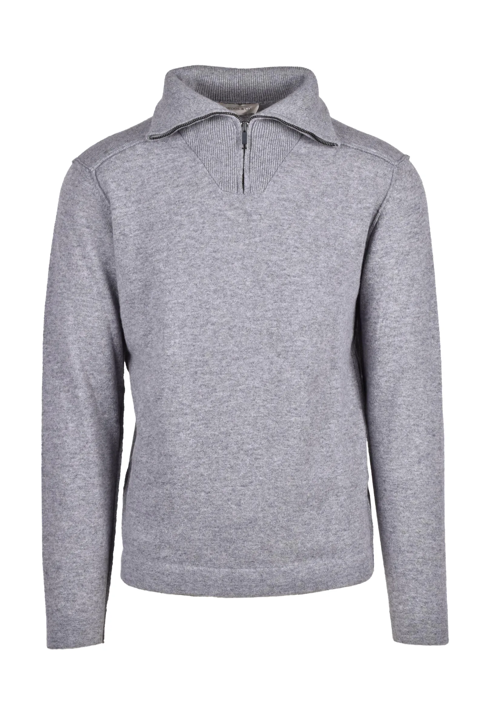 Wool & Co. Graues Hemd