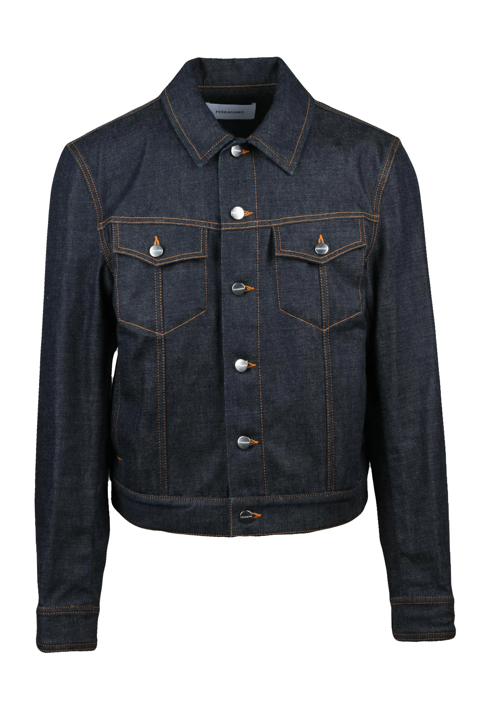 Blaue Jacke