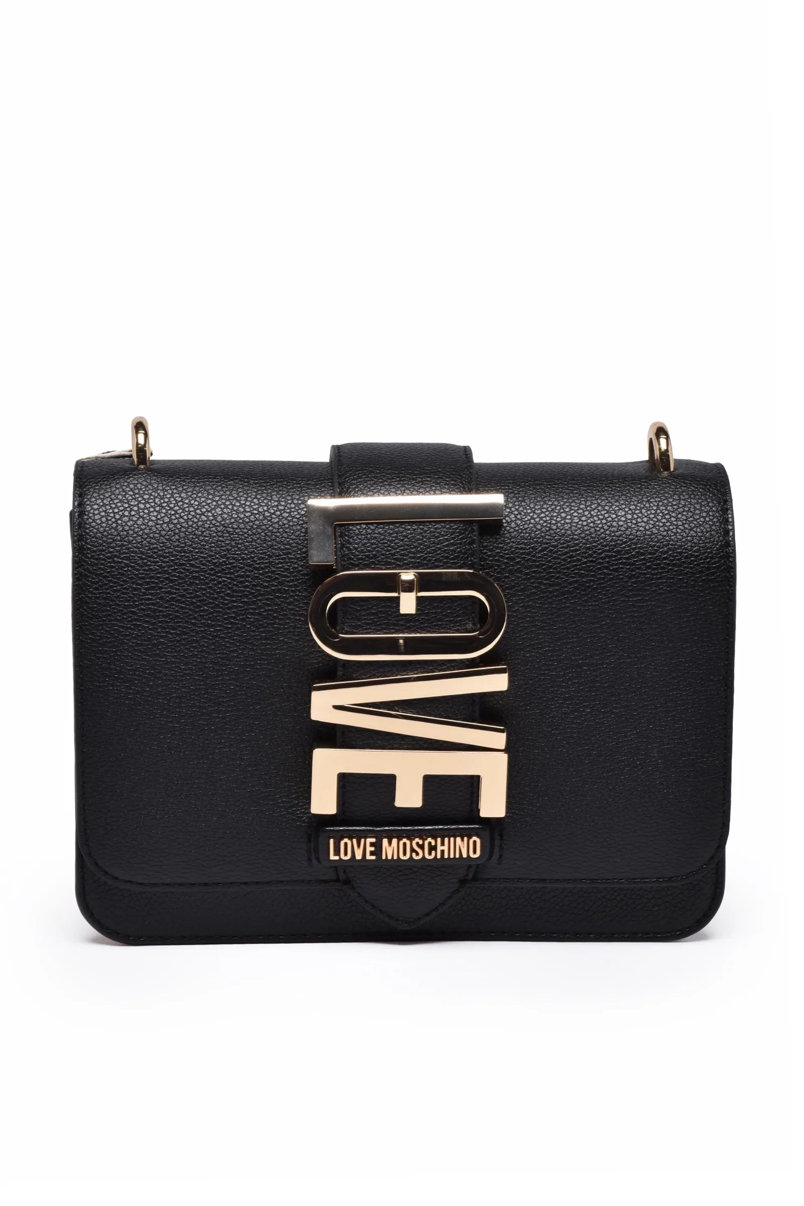 Black shoulder strap