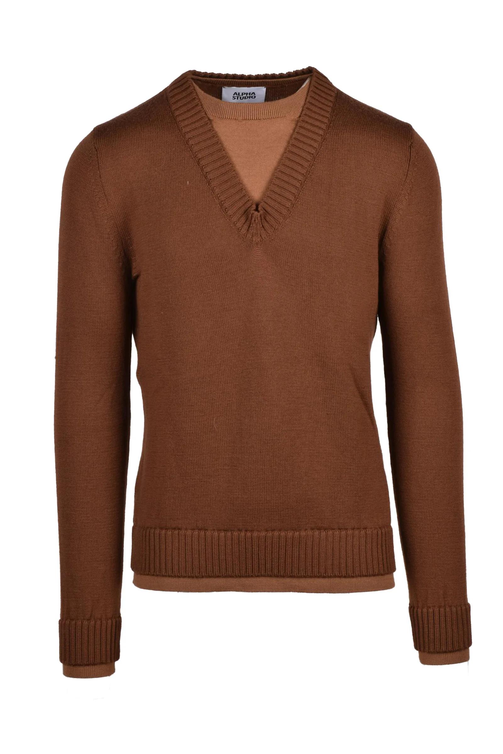 Brauner Pullover