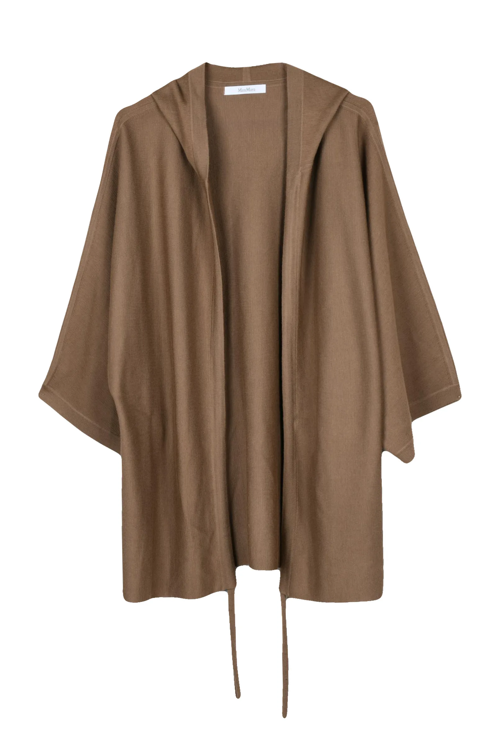 Beige Strickjacke
