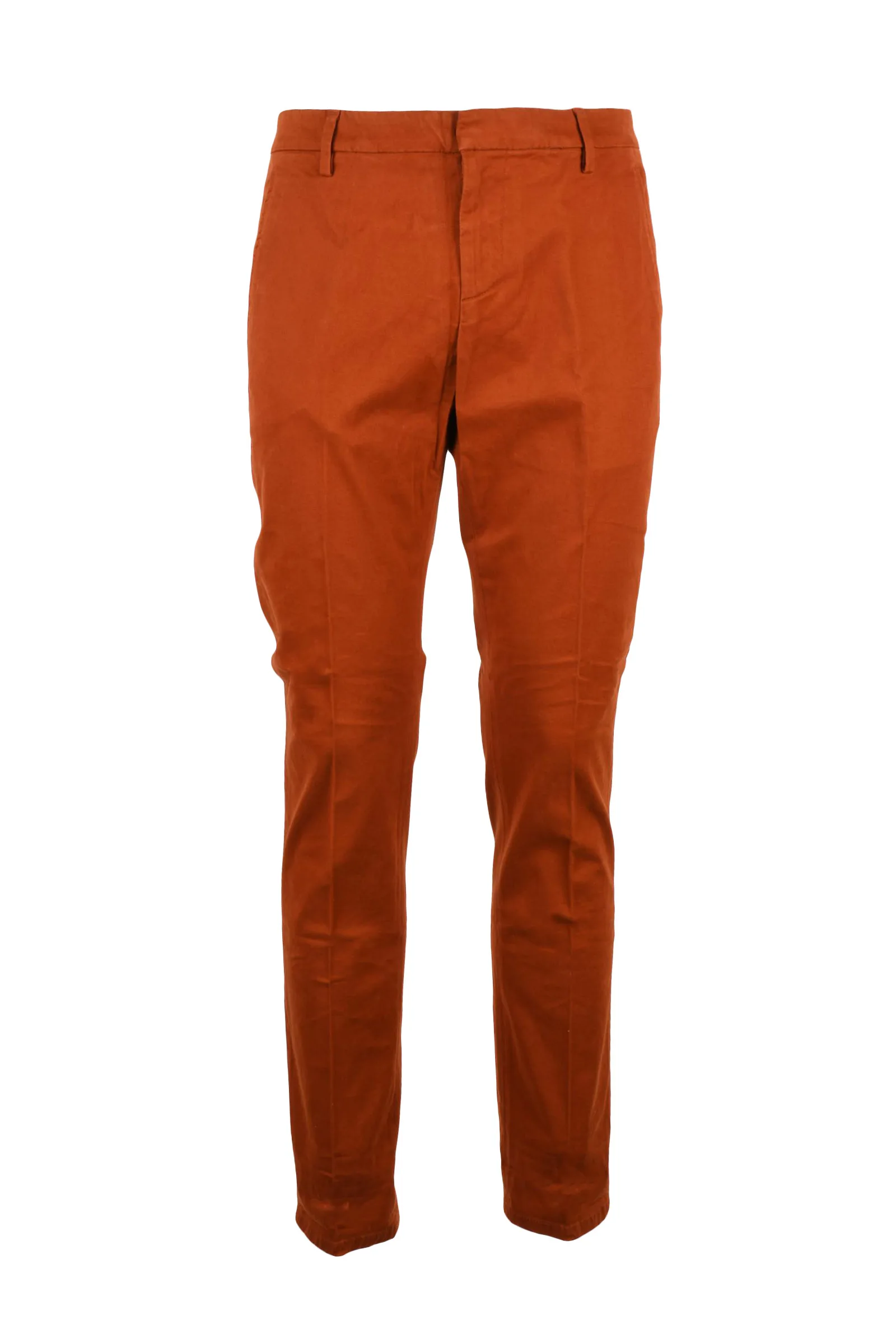 Orangefarbene Hose