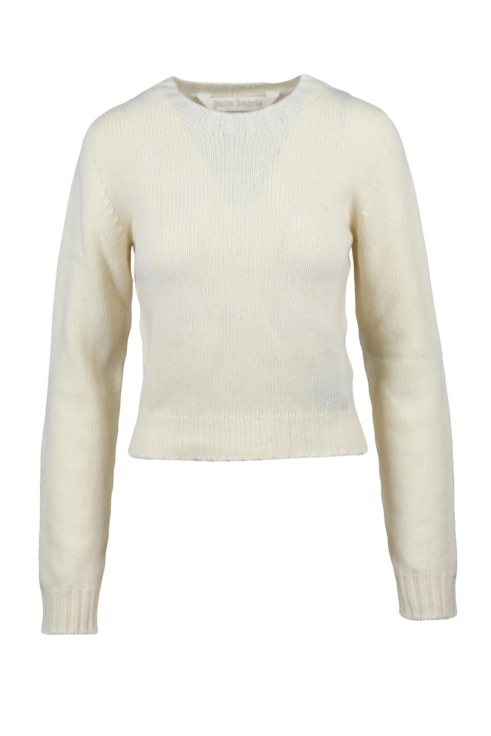 Weißer Pullover