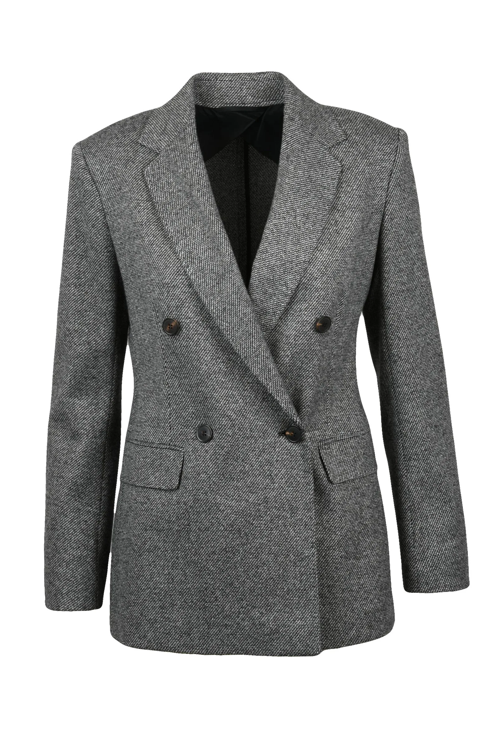 Graue Jacke