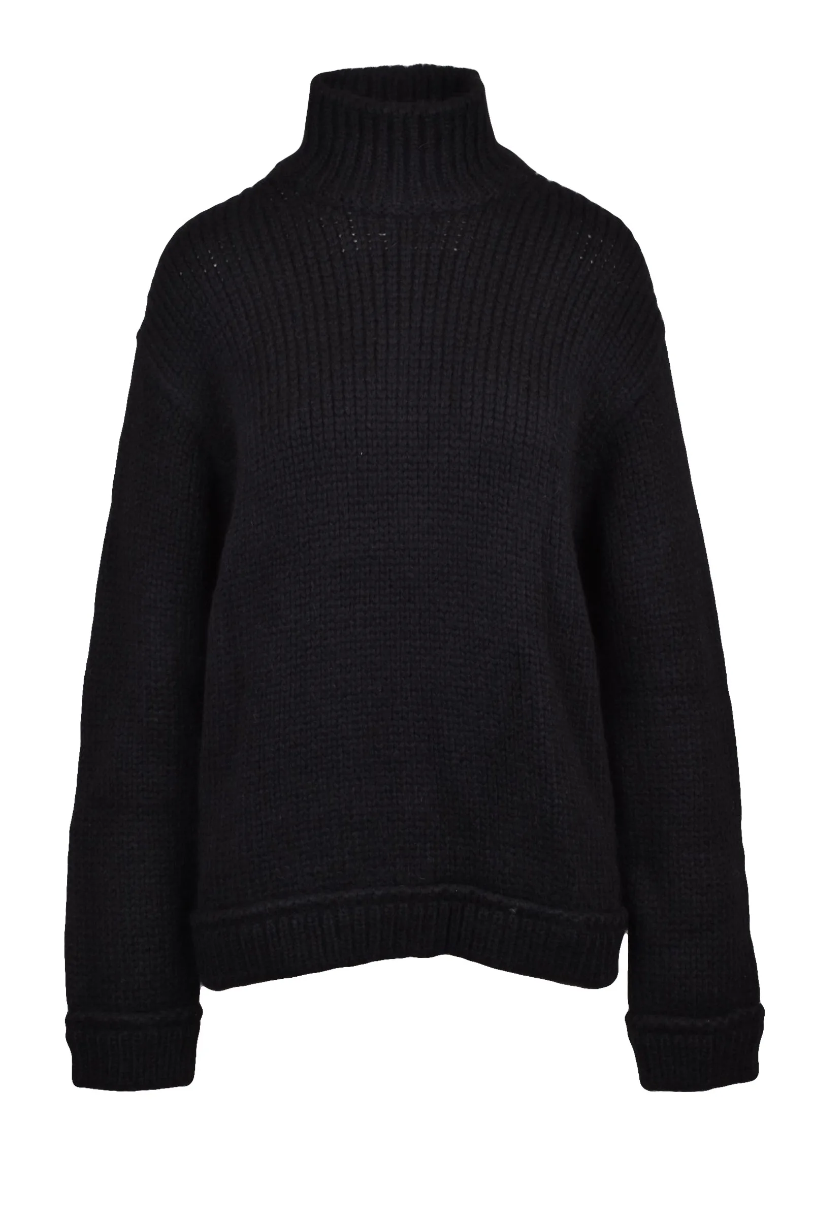 Maglione Lupetto Nero