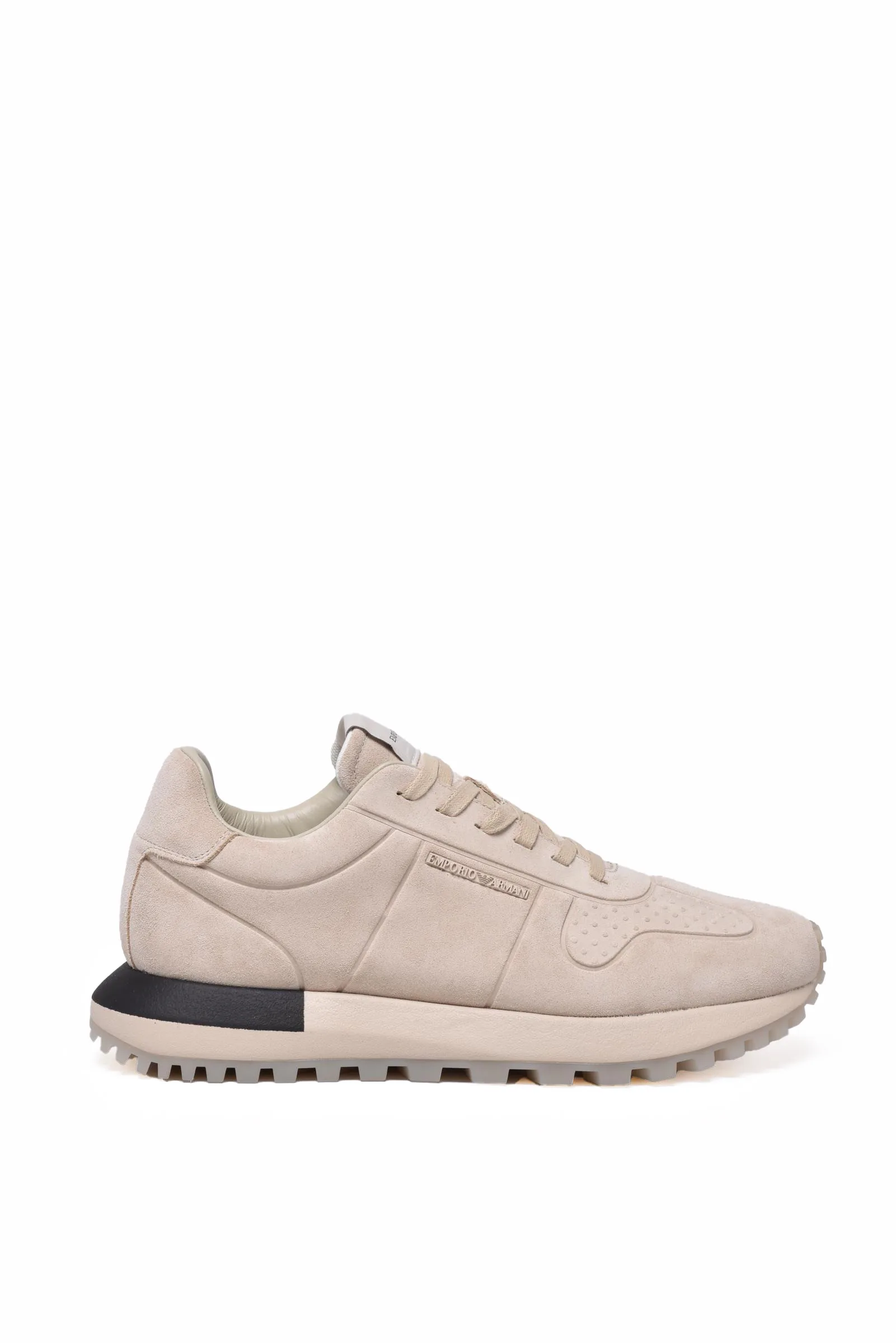 Beige Turnschuhe